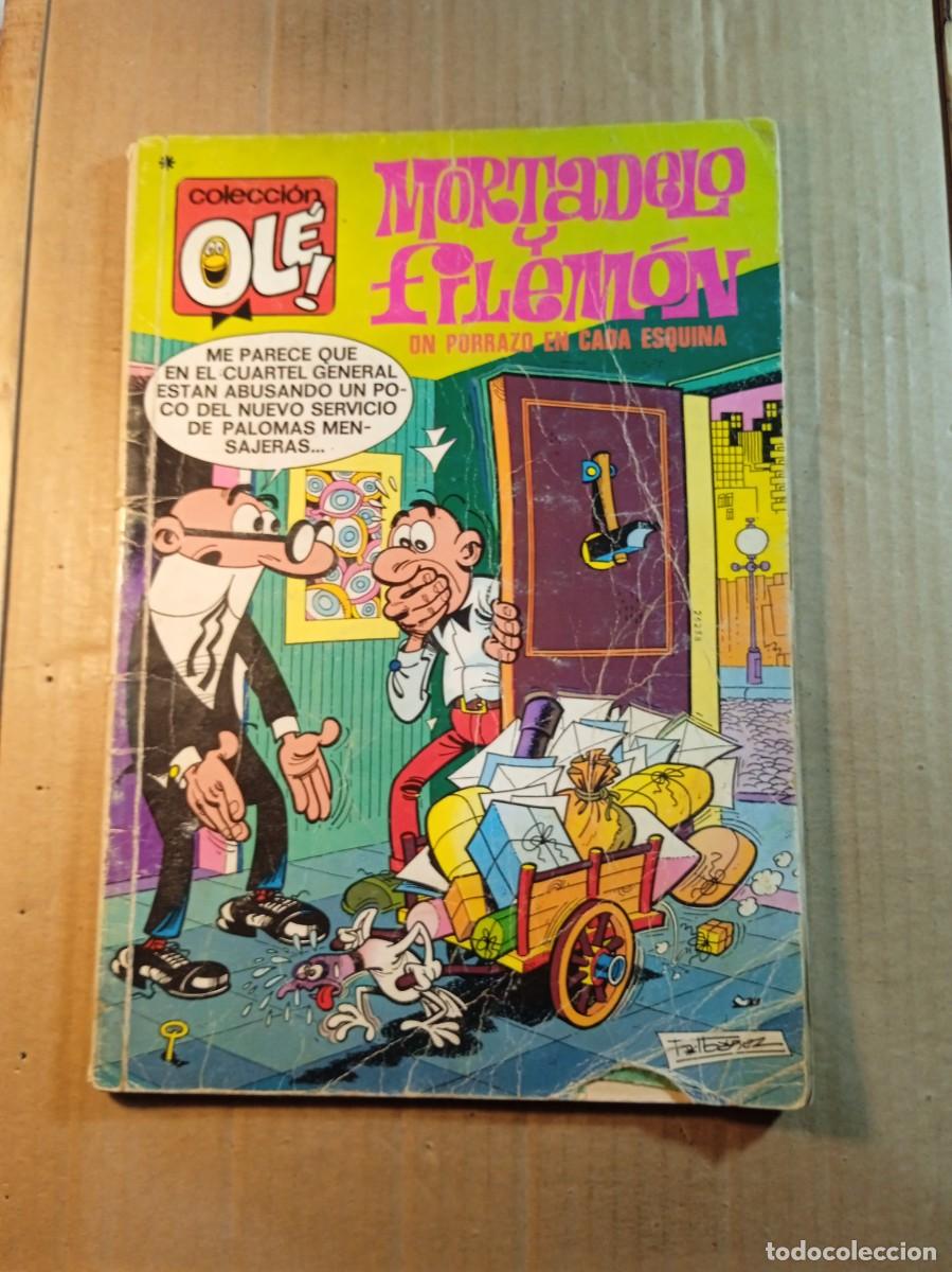 Tebeos: TEBEO DE OLE MORTADELO Y FILEMON EN UN PORRAZO EN CADA ESQUINA DEL A&Ntilde;O 1978 N&ordm; 105