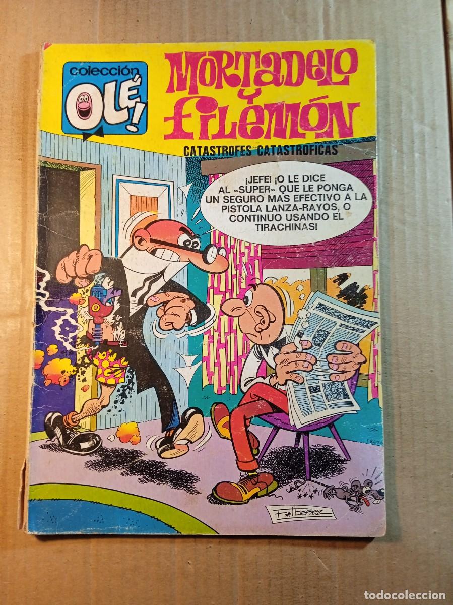 Tebeos: TEBEO DE OLE MORTADELO Y FILEMON EN CATASTROFES CATASTROFICAS DEL A&Ntilde;O 1980 N&ordm; 88