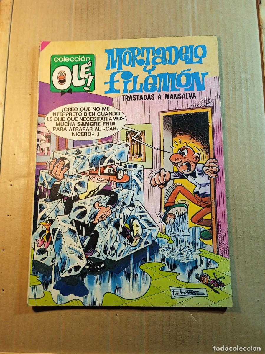 Tebeos: TEBEO DE OLE MORTADELO Y FILEMON EN TRATADAS A MANSALVA DEL A&Ntilde;O 1985 N&ordm; 140