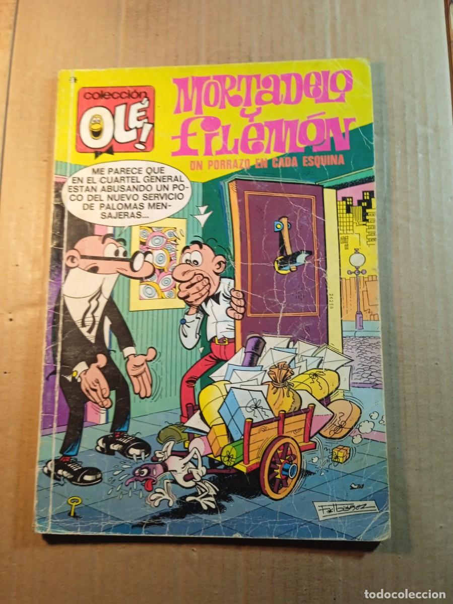 Tebeos: TEBEO DE OLE MORTADELO Y FILEMON EN UN PORRAZO EN CADA ESQUINA DEL A&Ntilde;O 1978 N&ordm; 105