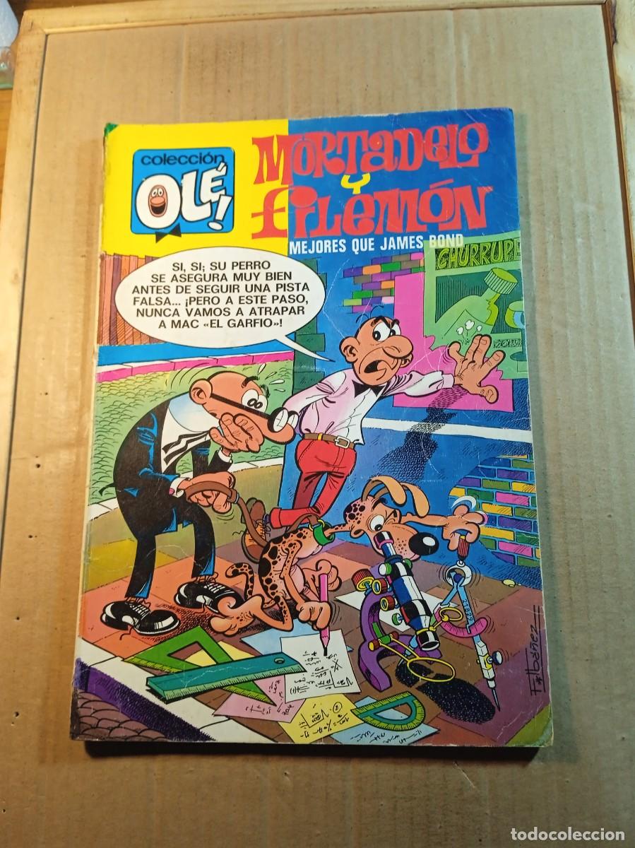 Tebeos: TEBEO DE OLE MORTADELO Y FILEMON EN MEJORES QUE JAMES BOND DEL A&Ntilde;O 1983 N&ordm; 97