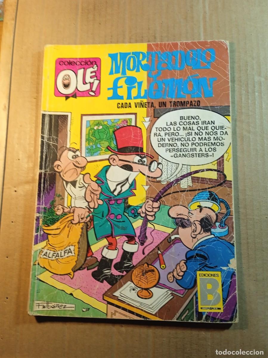 Tebeos: TEBEO DE OLE MORTADELO Y FILEMON EN CADA VI&Ntilde;ETA UN TROMPAZO DEL A&Ntilde;O 1987 N&ordm; 86 - M. 14
