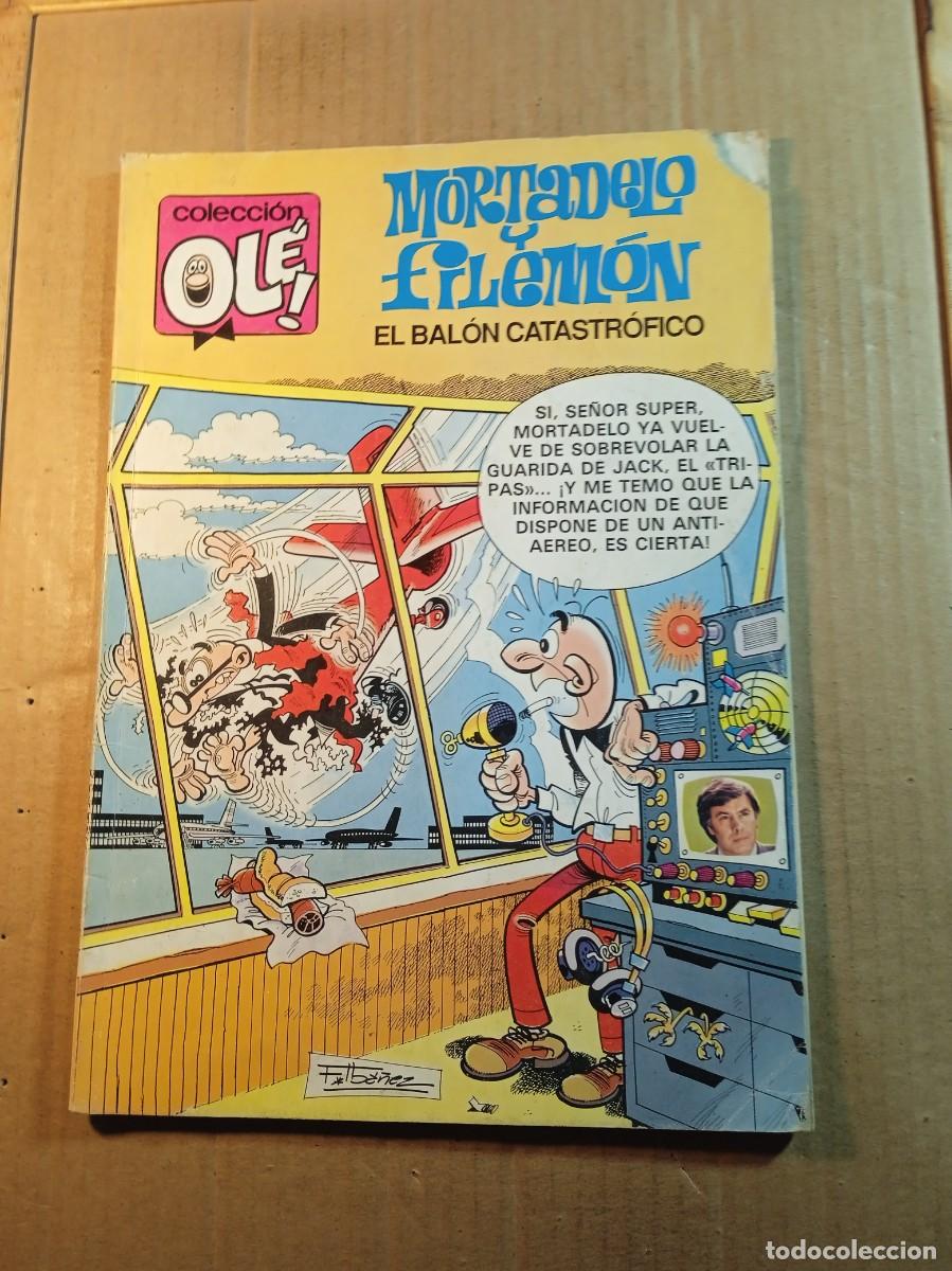 Tebeos: TEBEO DE OLE MORTADELO Y FILEMON EN EL BALON CATASTROFICO DEL A&Ntilde;O 1992 N&ordm; 256 - M. 275