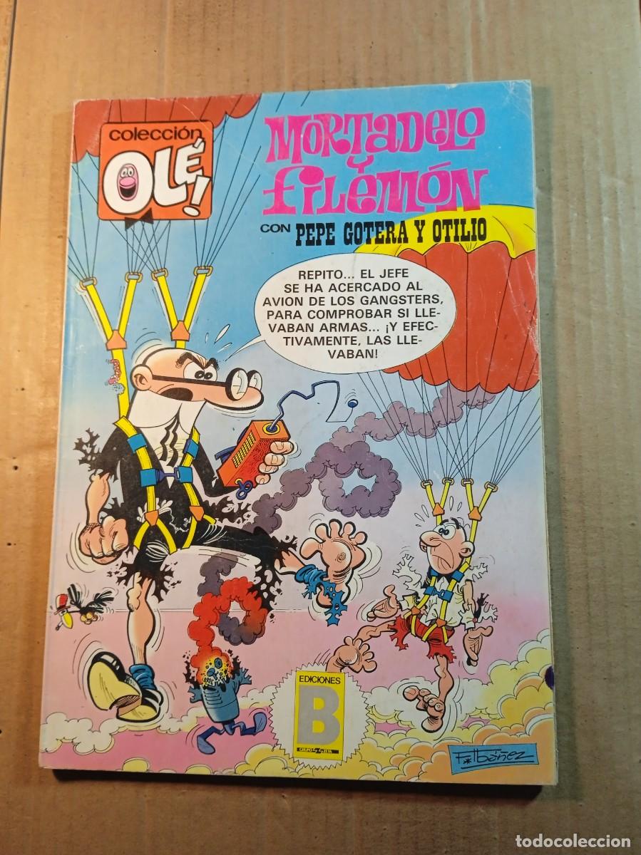 Tebeos: TEBEO DE OLE MORTADELO Y FILEMON CON PEPE GOTERA Y OTILIO DEL A&Ntilde;O 1987 N&ordm; 225 - M. 22