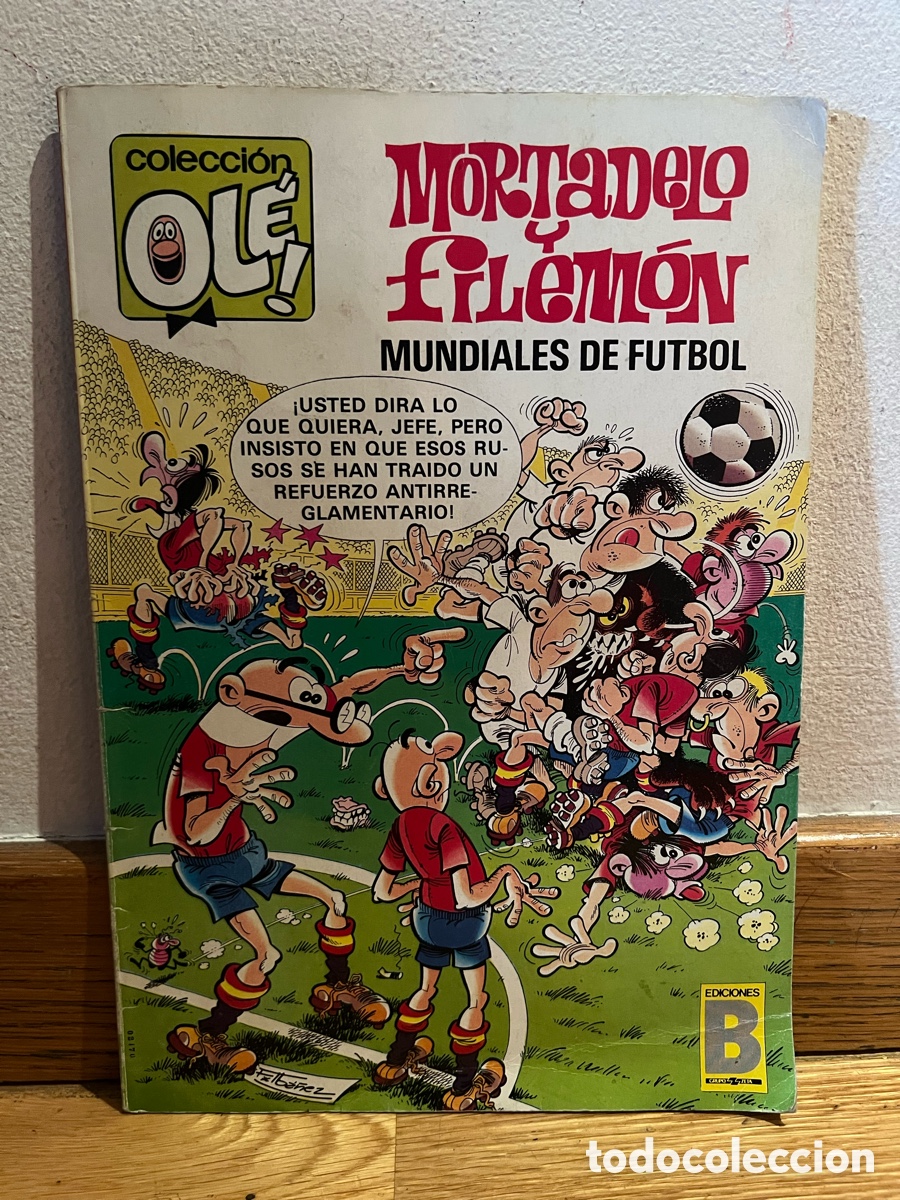 Tebeos: Mortadelo y Filem&oacute;n Mundiales de f&uacute;tbol n&uacute;mero 242 - M35