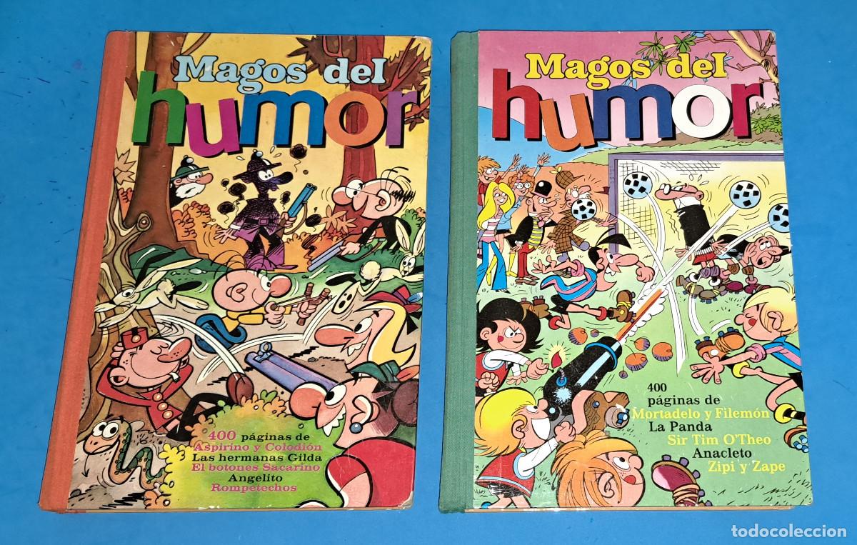 Livros de Banda Desenhada: MAGOS DEL HUMOR - EDITORIAL BRUGUERA - TOMOS X y XIV - A&Ntilde;OS 1972 y 1973
