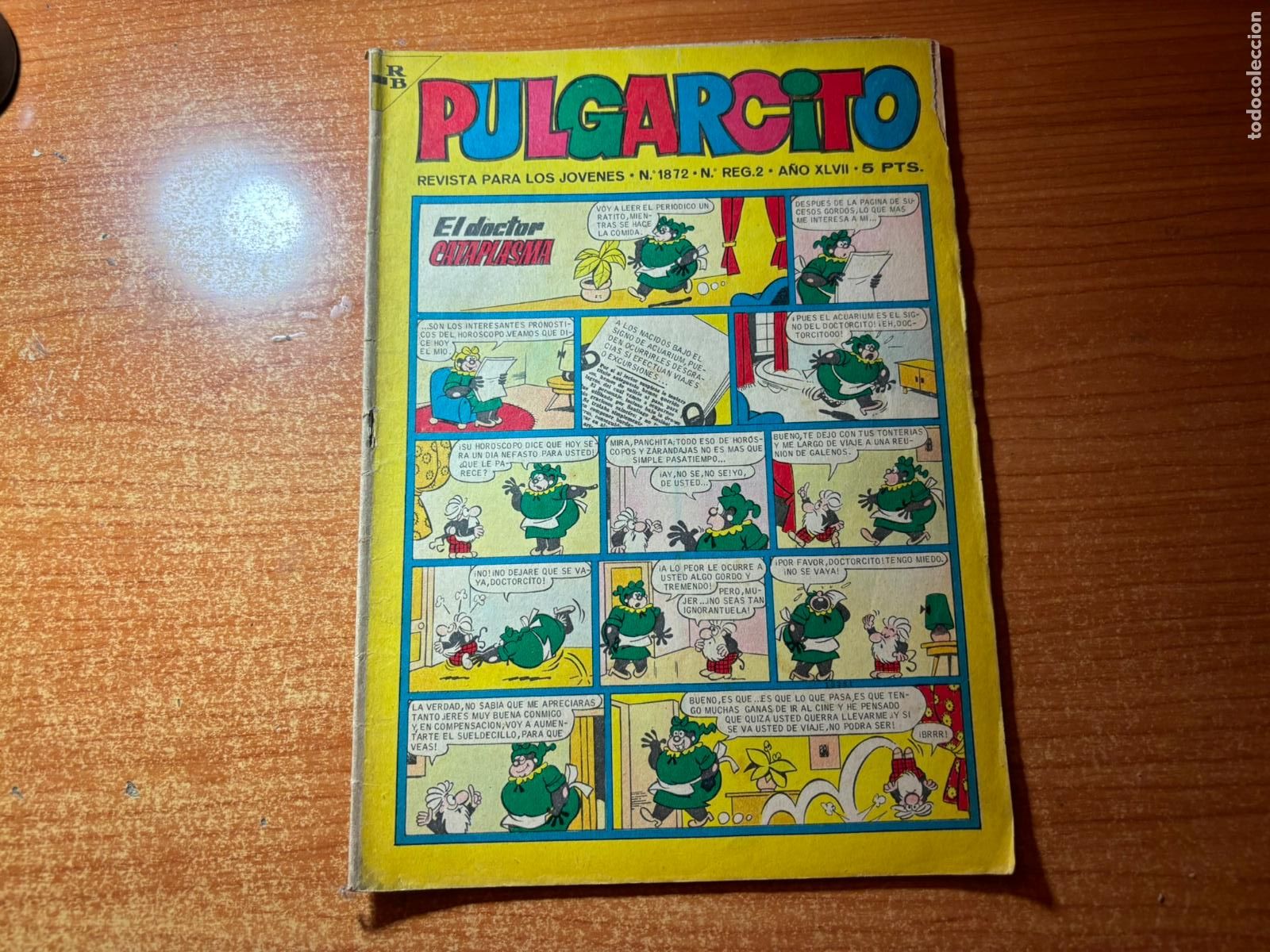 Tebeos: PULGARCITO N&ordm; 1872 EDITORIAL BRUGUERA