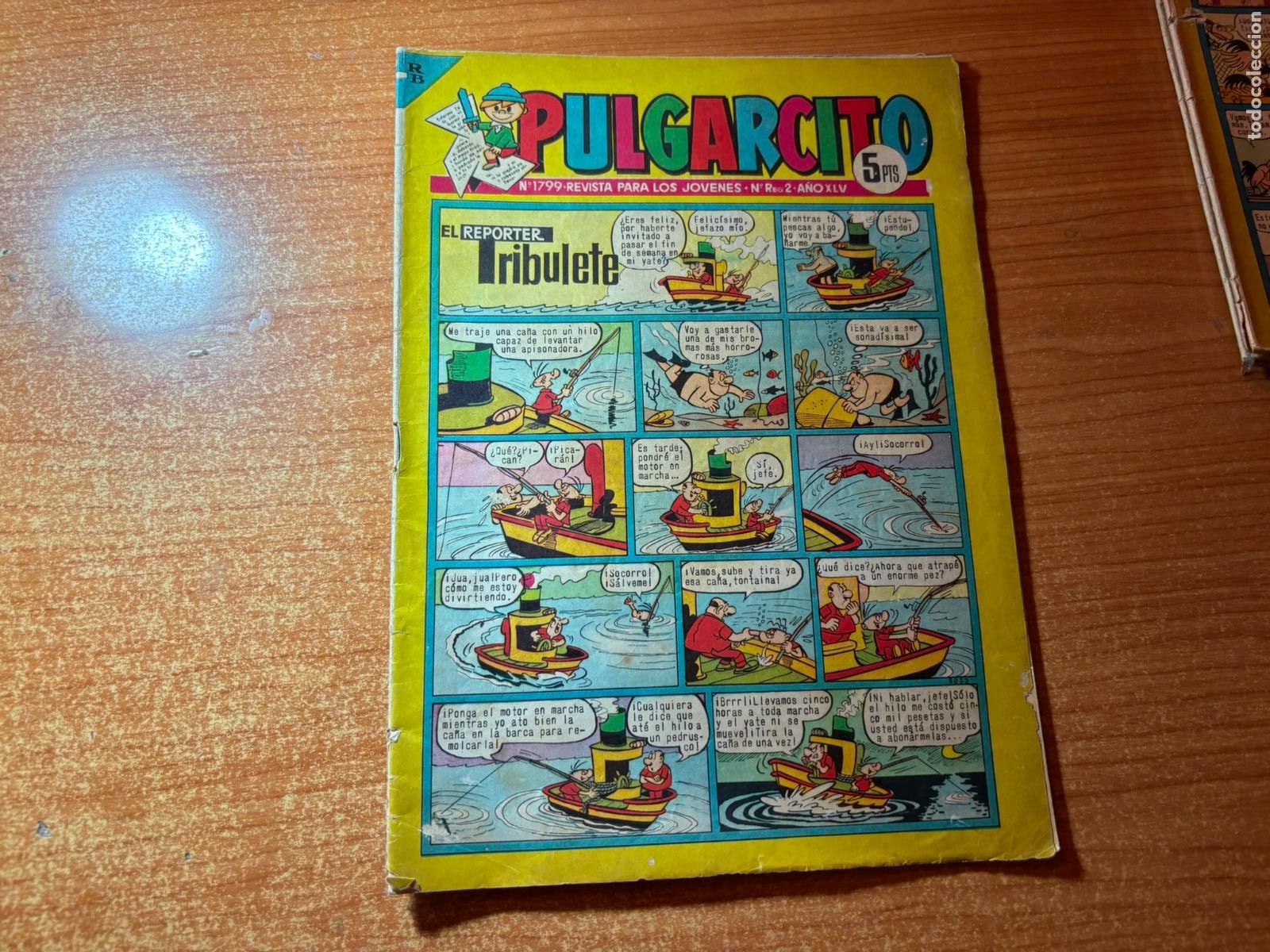 Tebeos: PULGARCITO N&ordm; 1799 EDITORIAL BRUGUERA