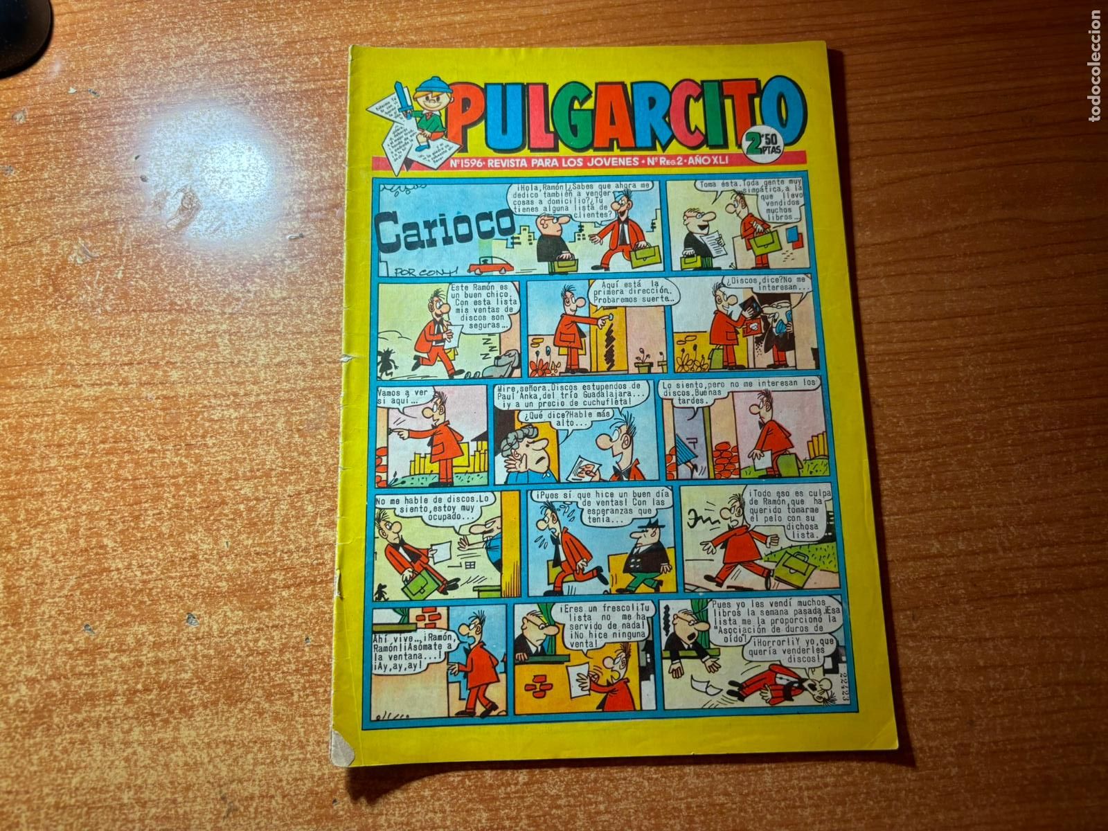 Tebeos: PULGARCITO N&ordm; 1596 EDITORIAL BRUGUERA