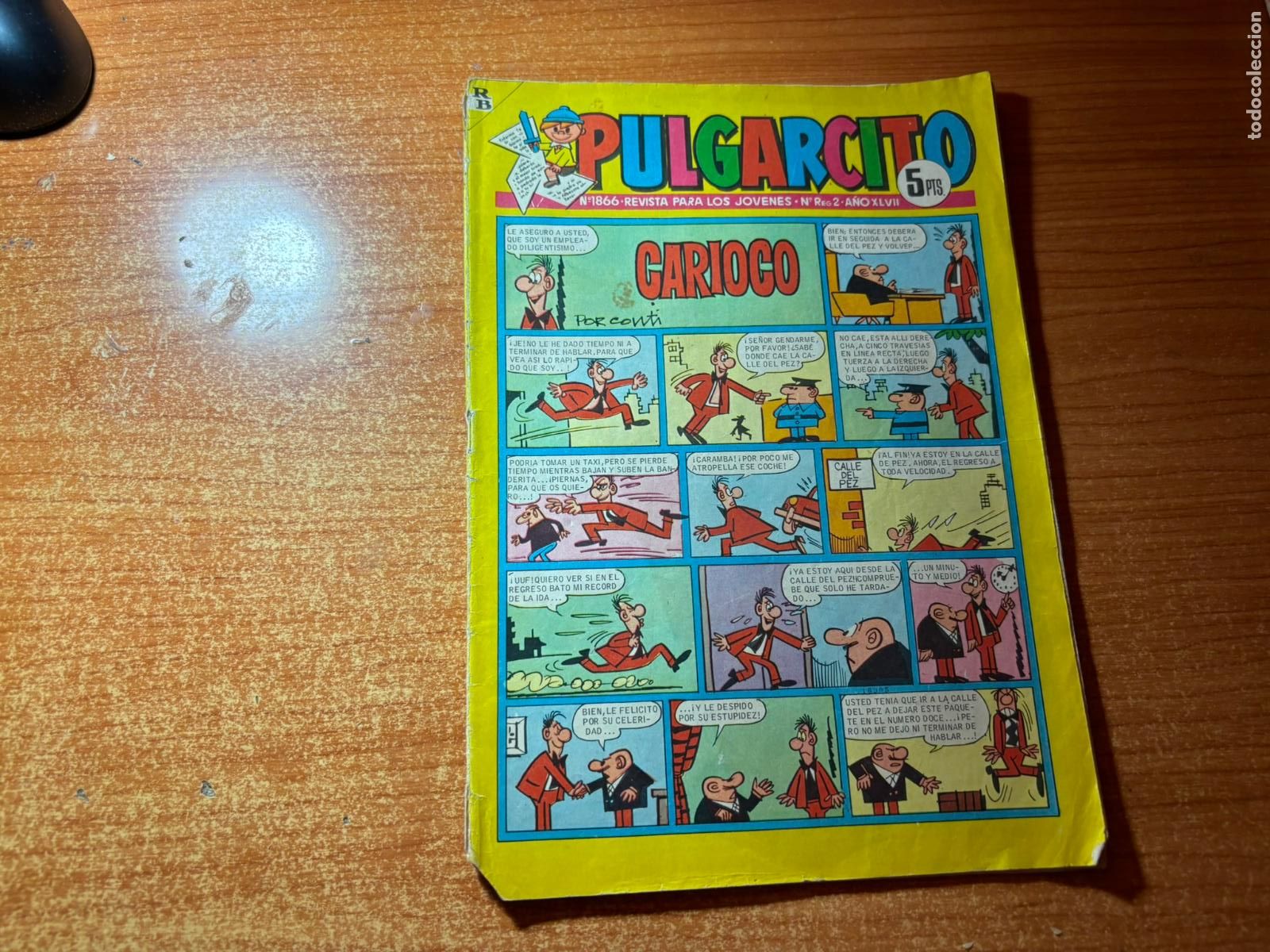 Tebeos: PULGARCITO N&ordm; 1866 EDITORIAL BRUGUERA
