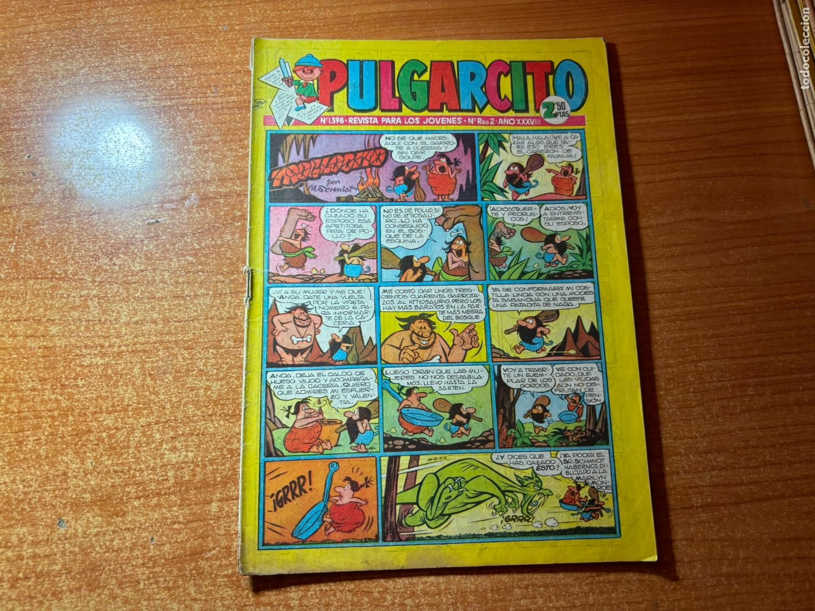 Tebeos: PULGARCITO N&ordm; 1398 CAPITAN TRUENO EDITORIAL BRUGUERA