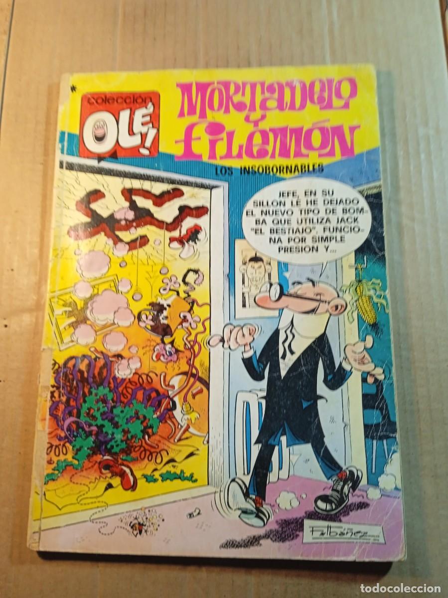Tebeos: TEBEO DE OLE MORTADELO Y FILEMON EN LOS INSOBORNABLES DEL A&Ntilde;O 1978 N&ordm; 147