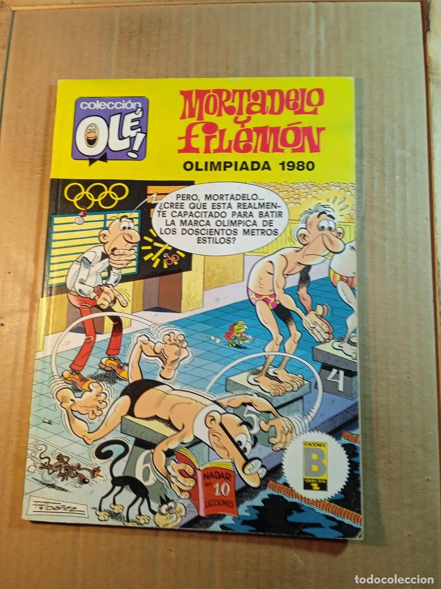Tebeos: TEBEO DE OLE MORTADELO Y FILEMON EN OLIMPIADA 1980 DEL A&Ntilde;O 1988 N&ordm; 195 - M. 85