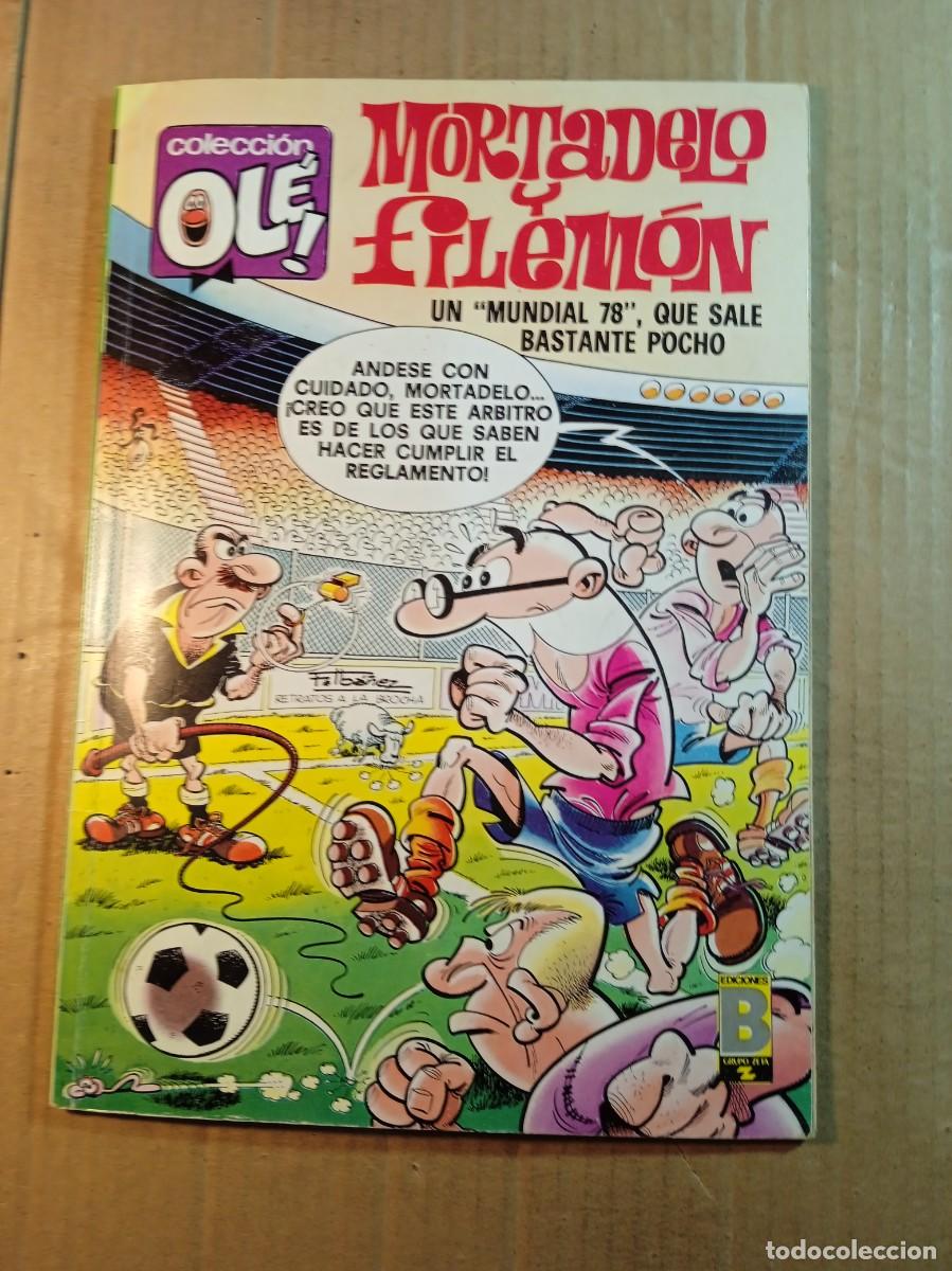 Tebeos: TEBEO DE OLE MORTADELO Y FILEMON EN UN MUNDIAL 78 QUE SALE BASTANTE POCHO A&Ntilde;O 1988 N&ordm; 149 - M. 82