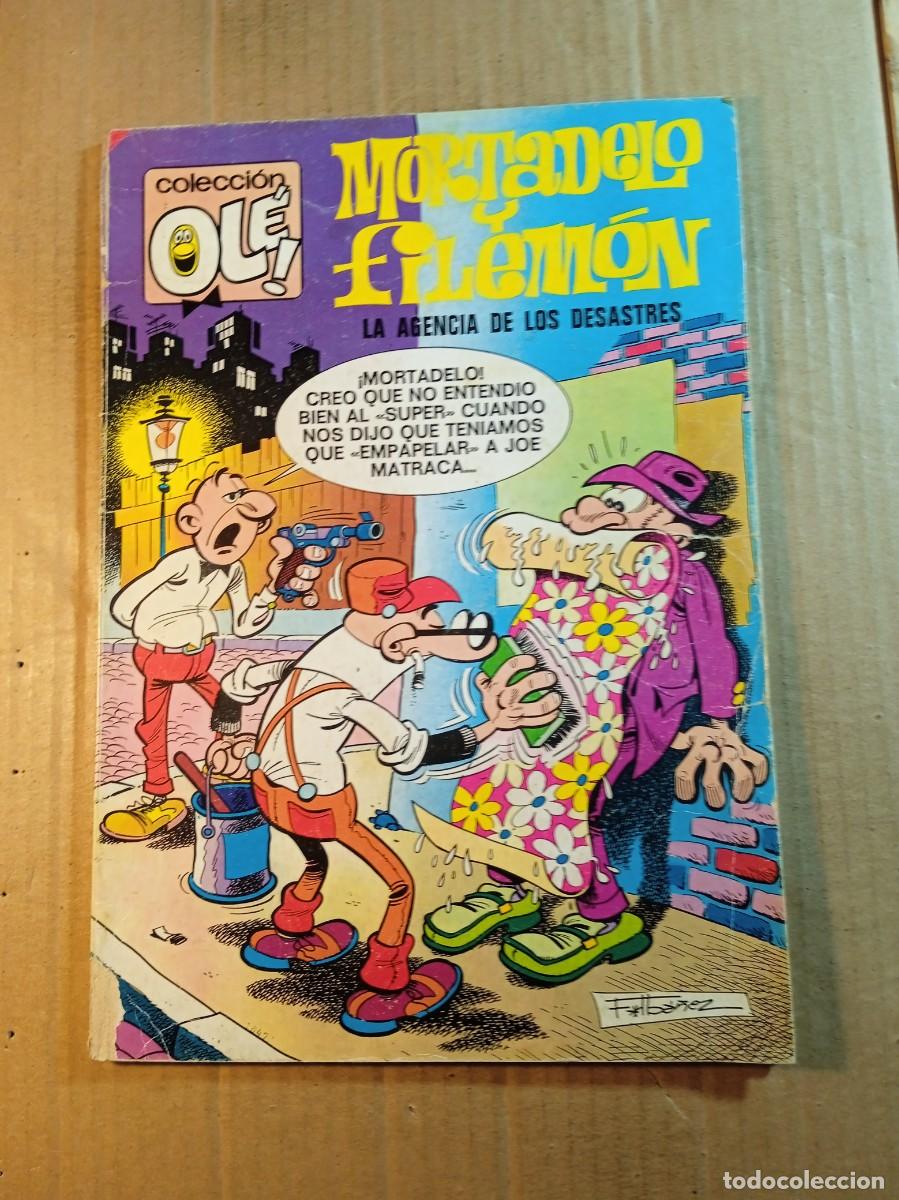 Tebeos: TEBEO DE OLE MORTADELO Y FILEMON EN LA AGENCIA DE LOS DESASTRES DEL A&Ntilde;O 1980 N&ordm; 89