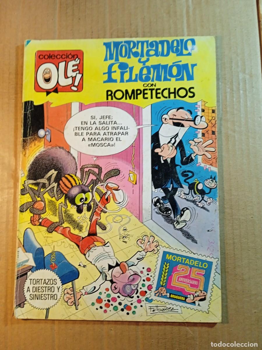 Tebeos: TEBEO DE OLE MORTADELO Y FILEMON Y ROMPETECHOS EN TORTAZOS A DIESTRO Y SINIESTRO DEL A&Ntilde;O 1983 N&ordm; 274