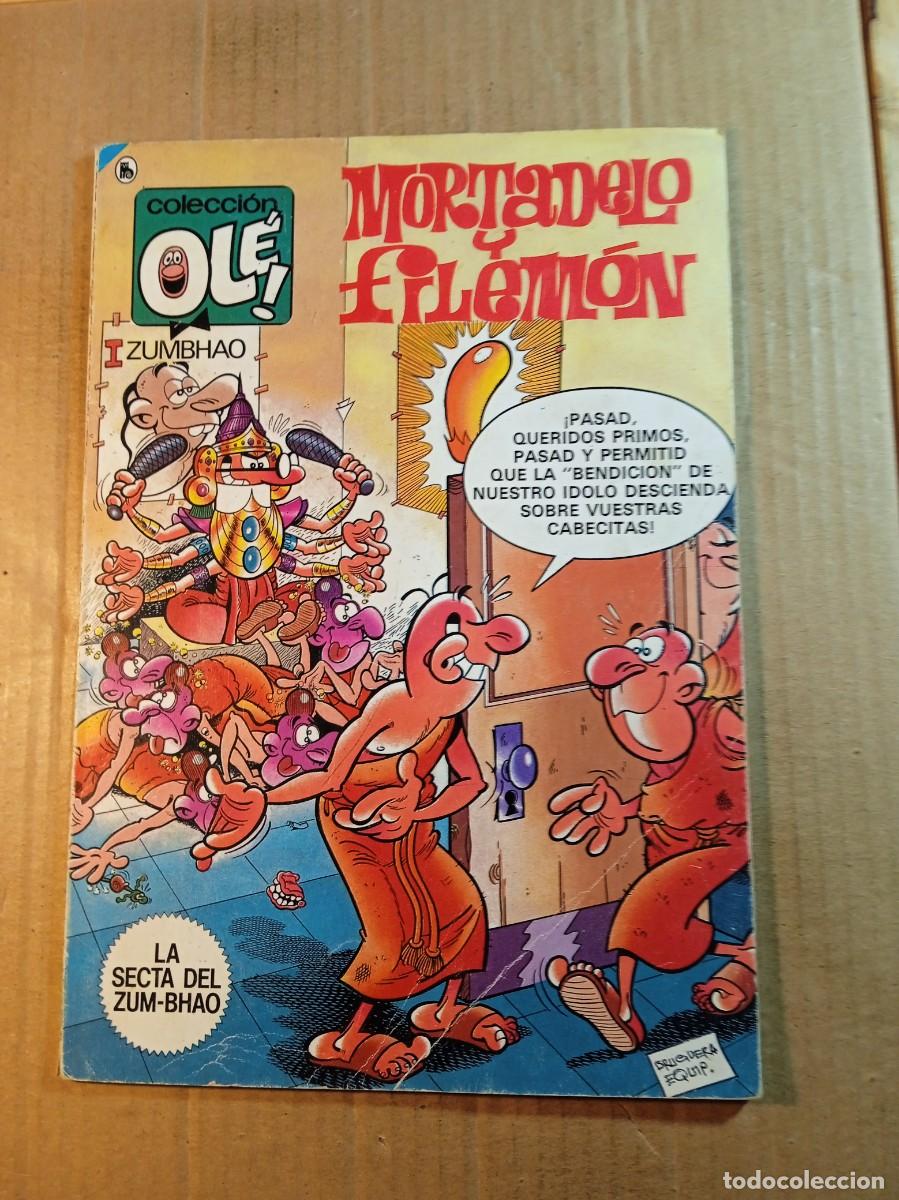 Tebeos: TEBEO DE OLE MORTADELO Y FILEMON EN LA SECTA DEL ZUM - BHAO DEL A&Ntilde;O 1986 N&ordm; 315