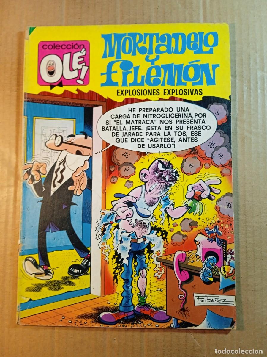 Tebeos: TEBEO DE OLE MORTADELO Y FILEMON EN EXPLOSIONES EXPLOSIVAS DEL A&Ntilde;O 1983 N&ordm; 152