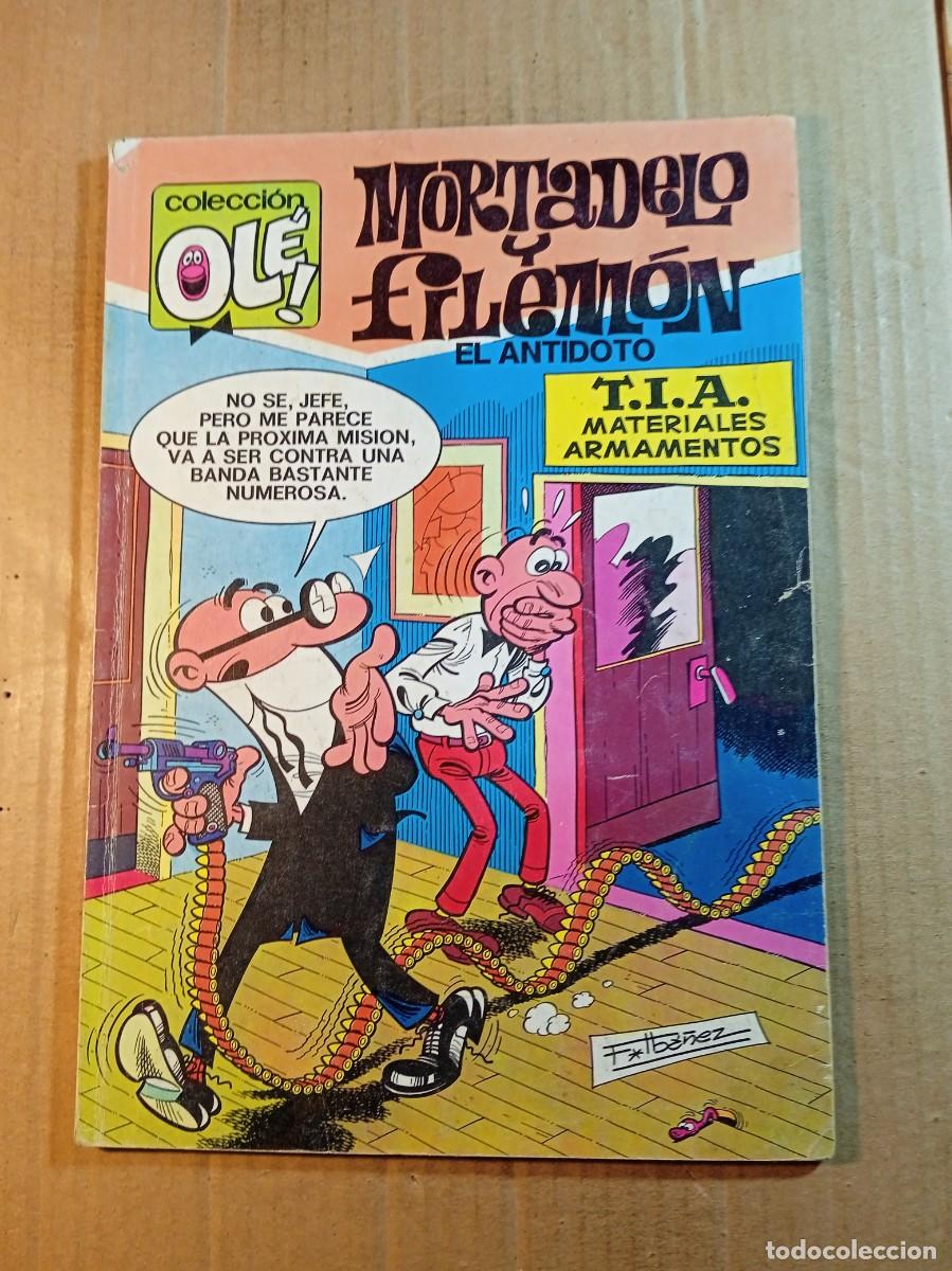 Tebeos: TEBEO DE OLE MORTADELO Y FILEMON EN EL ANTIDOTO DEL A&Ntilde;O 1992 N&ordm; 100 - M. 251