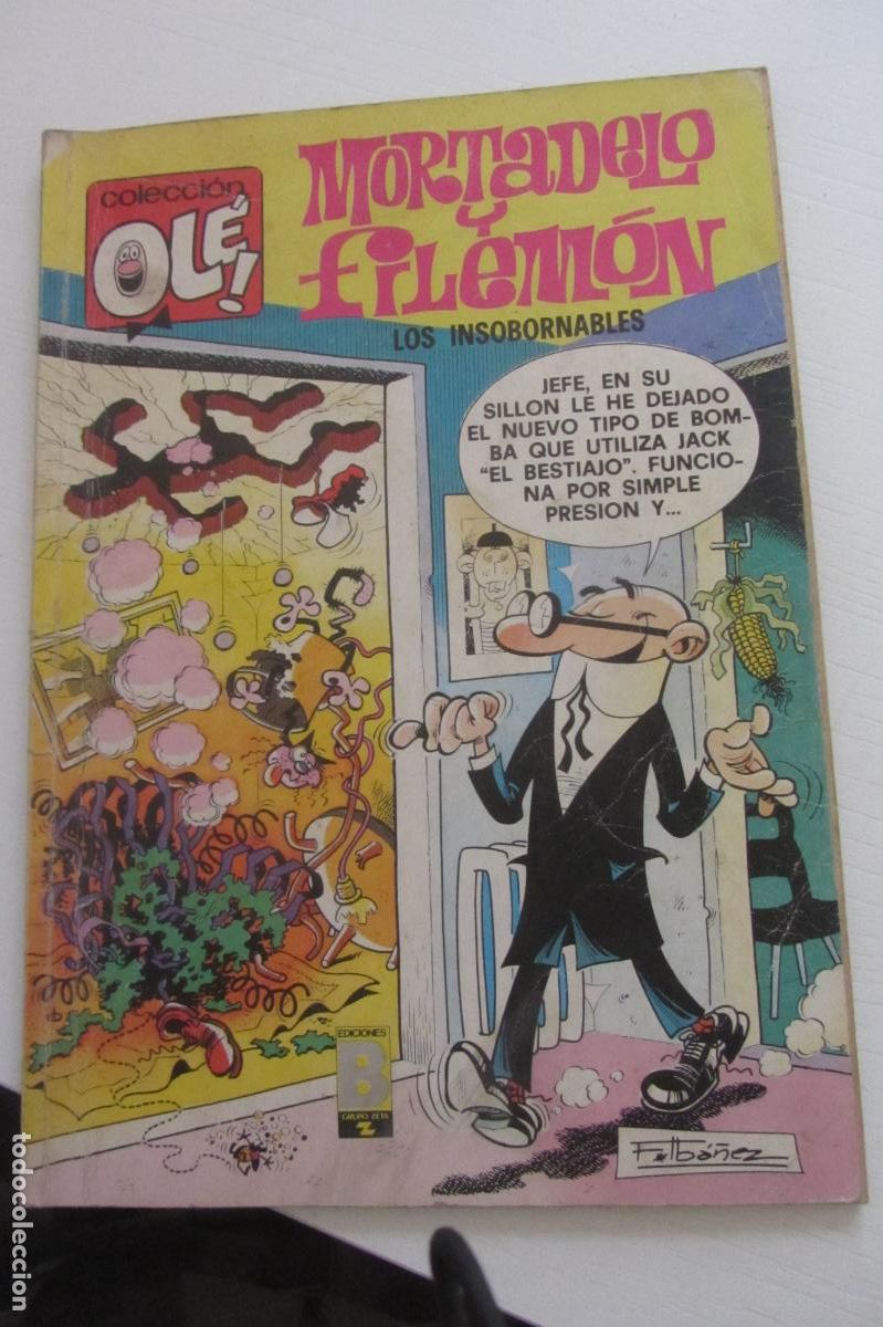 Tebeos: MORTADELO Y FILEMON -LOS INSOBORNABLES -COL OLE- N&ordm; 147-M.111 EDC B- arx263