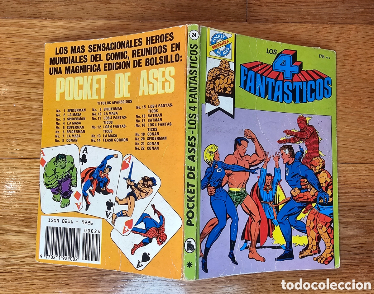 Tebeos: Pocket de Ases 24 - Los 4 Fant&aacute;sticos - Foto 3