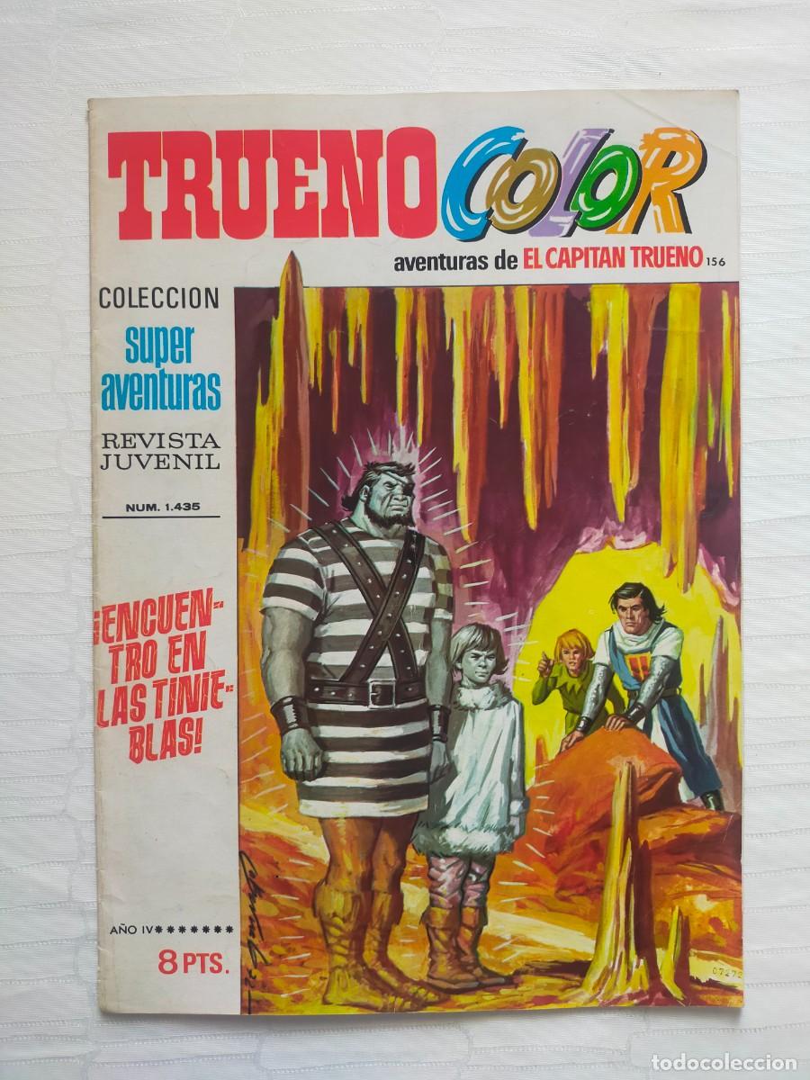 Tebeos: TRUENO Color N&ordm; 156: ENCUENTRO EN LAS TINIEBLAS (1&ordf; &Eacute;poca). Ed Bruguera 1972 - El Capit&aacute;n Trueno.