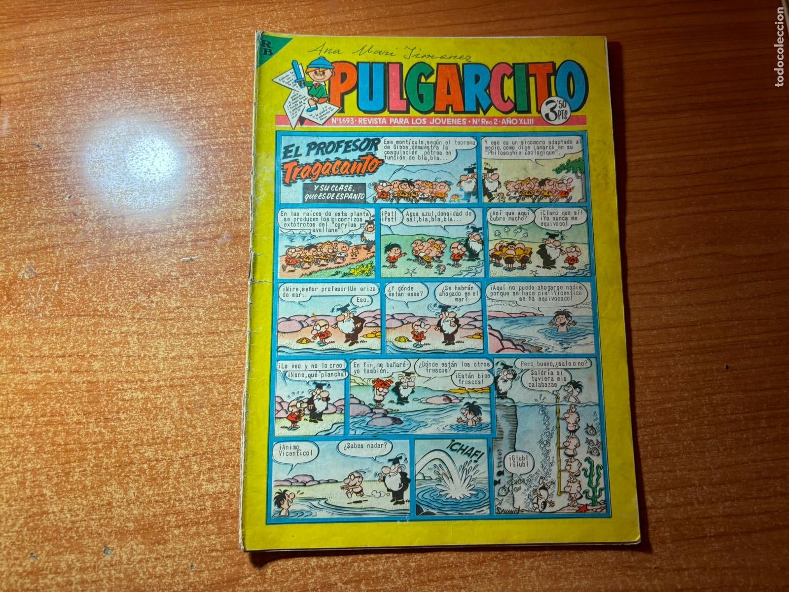 Tebeos: PULGARCITO N&ordm; 1693 EDITORIAL BRUGUERA