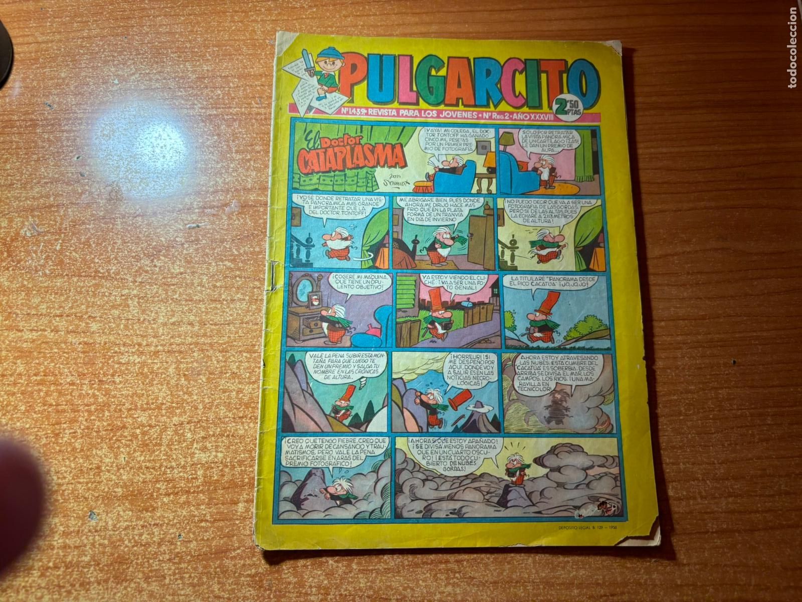 Tebeos: PULGARCITO N&ordm; 1439 EDITORIAL BRUGUERA CAPITAN TRUENO