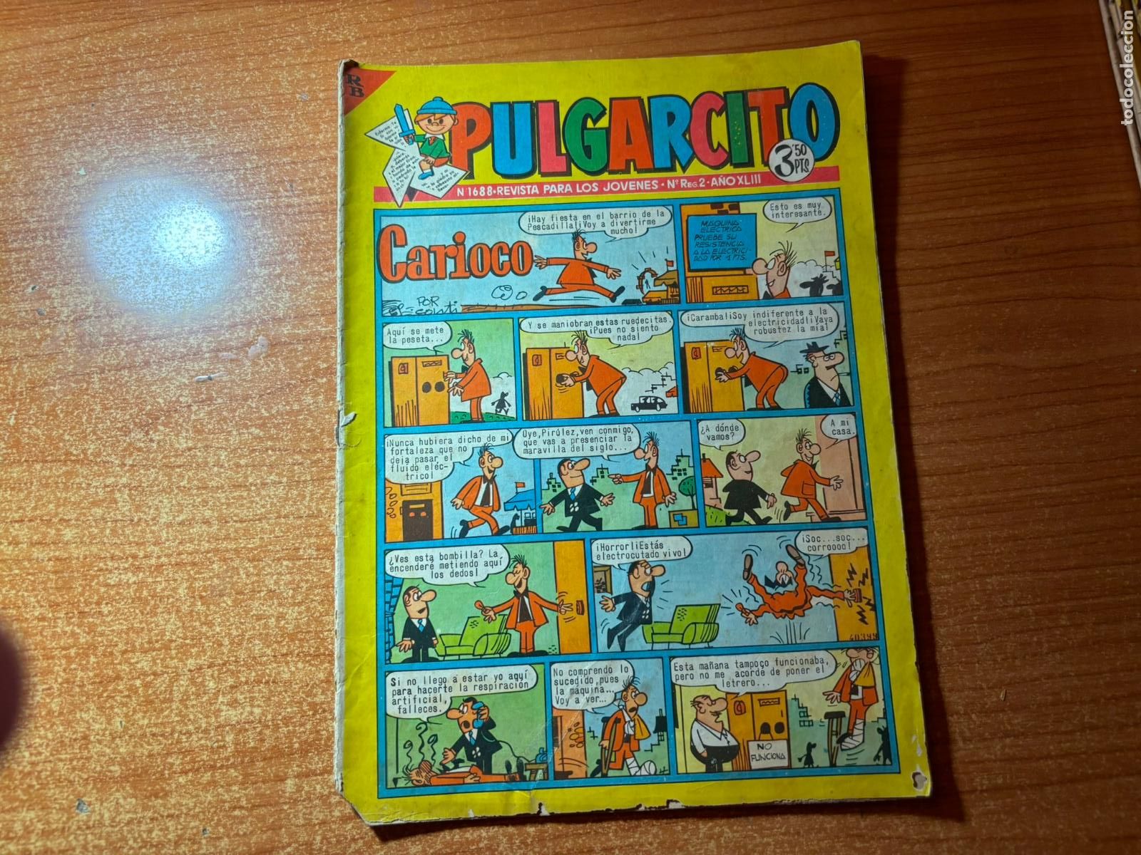 Tebeos: PULGARCITO N&ordm; 1688 EDITORIAL BRUGUERA