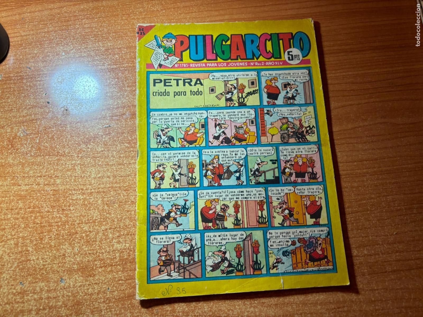 Tebeos: PULGARCITO N&ordm; 1785 EDITORIAL BRUGUERA
