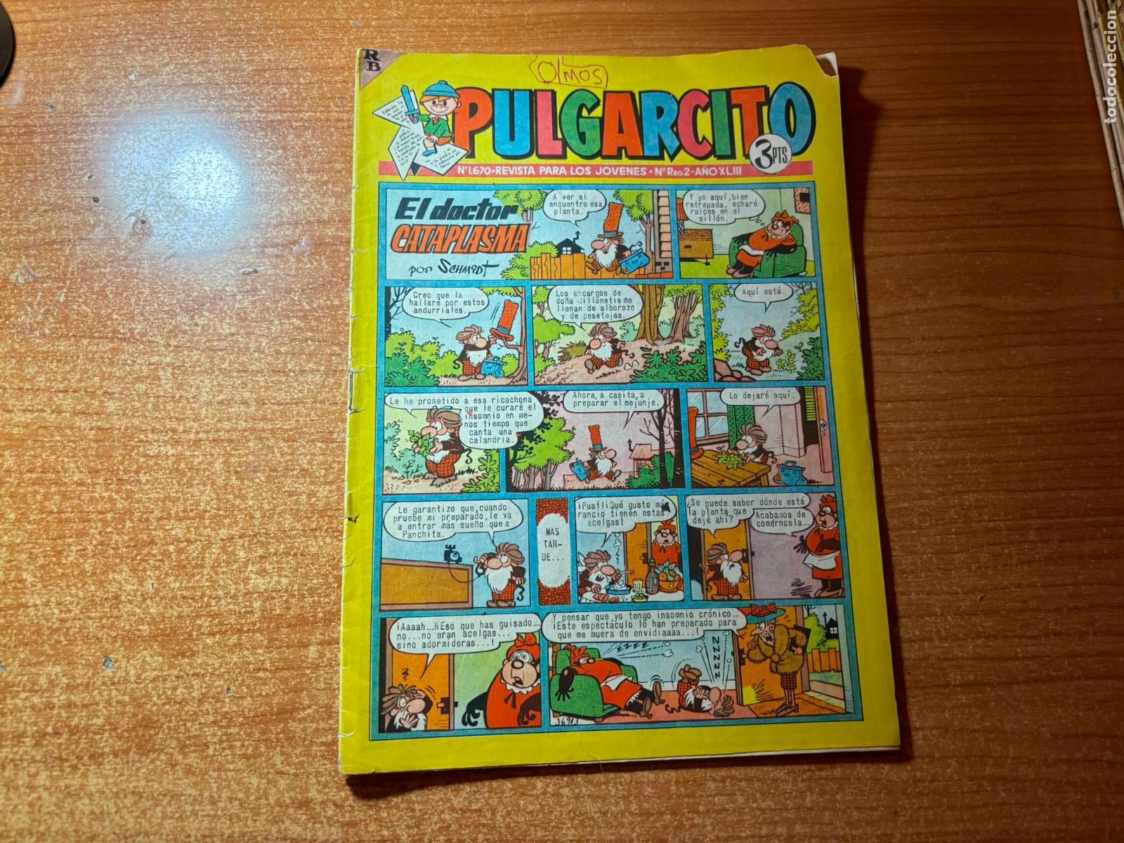 Tebeos: PULGARCITO N&ordm; 1670 EDITORIAL BRUGUERA