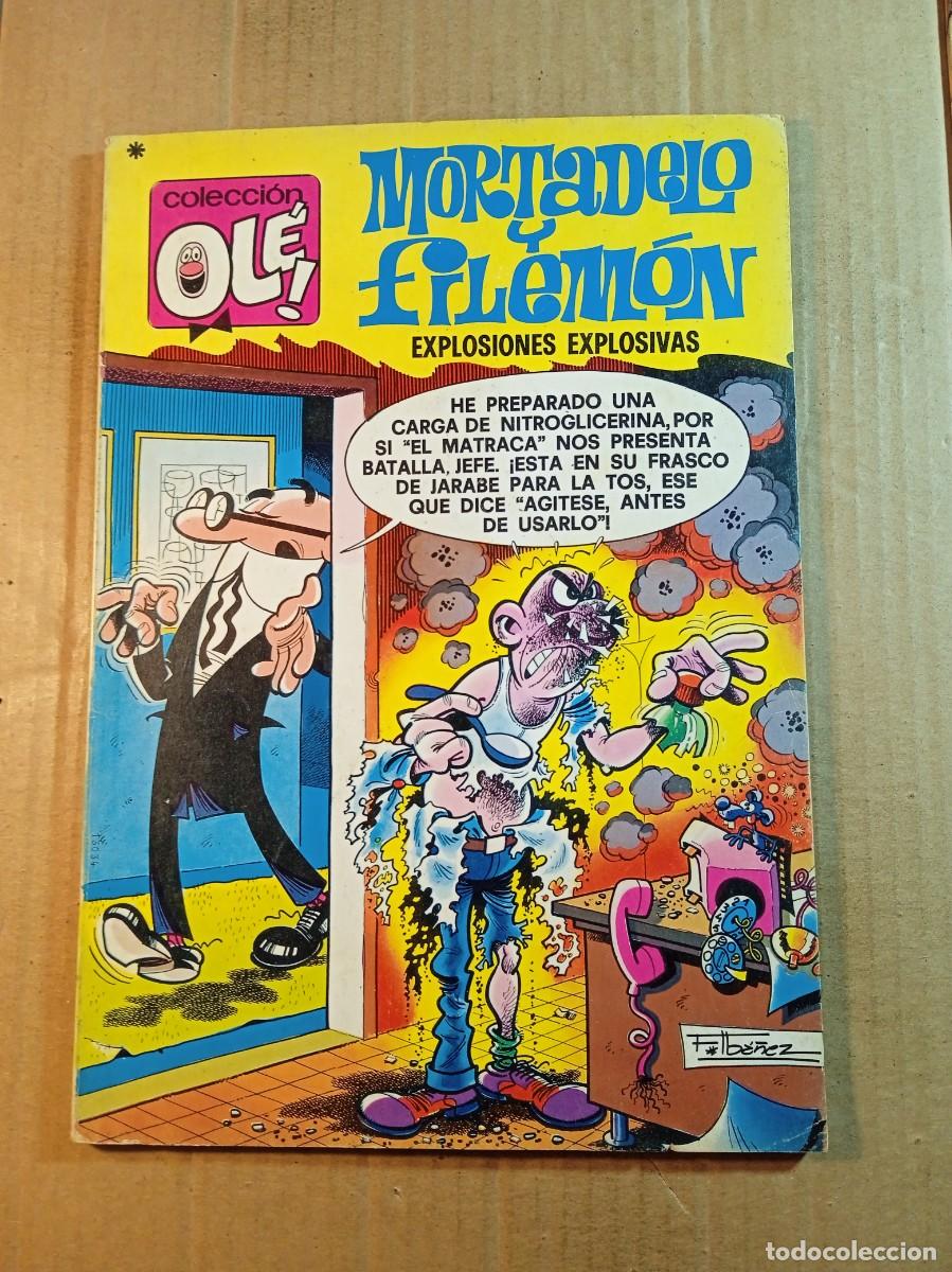 Tebeos: TEBEO DE OLE MORTADELO Y FILEMON EN EXPLOSIONES EXPLOSIVAS DEL A&Ntilde;O 1978 N&ordm; 152