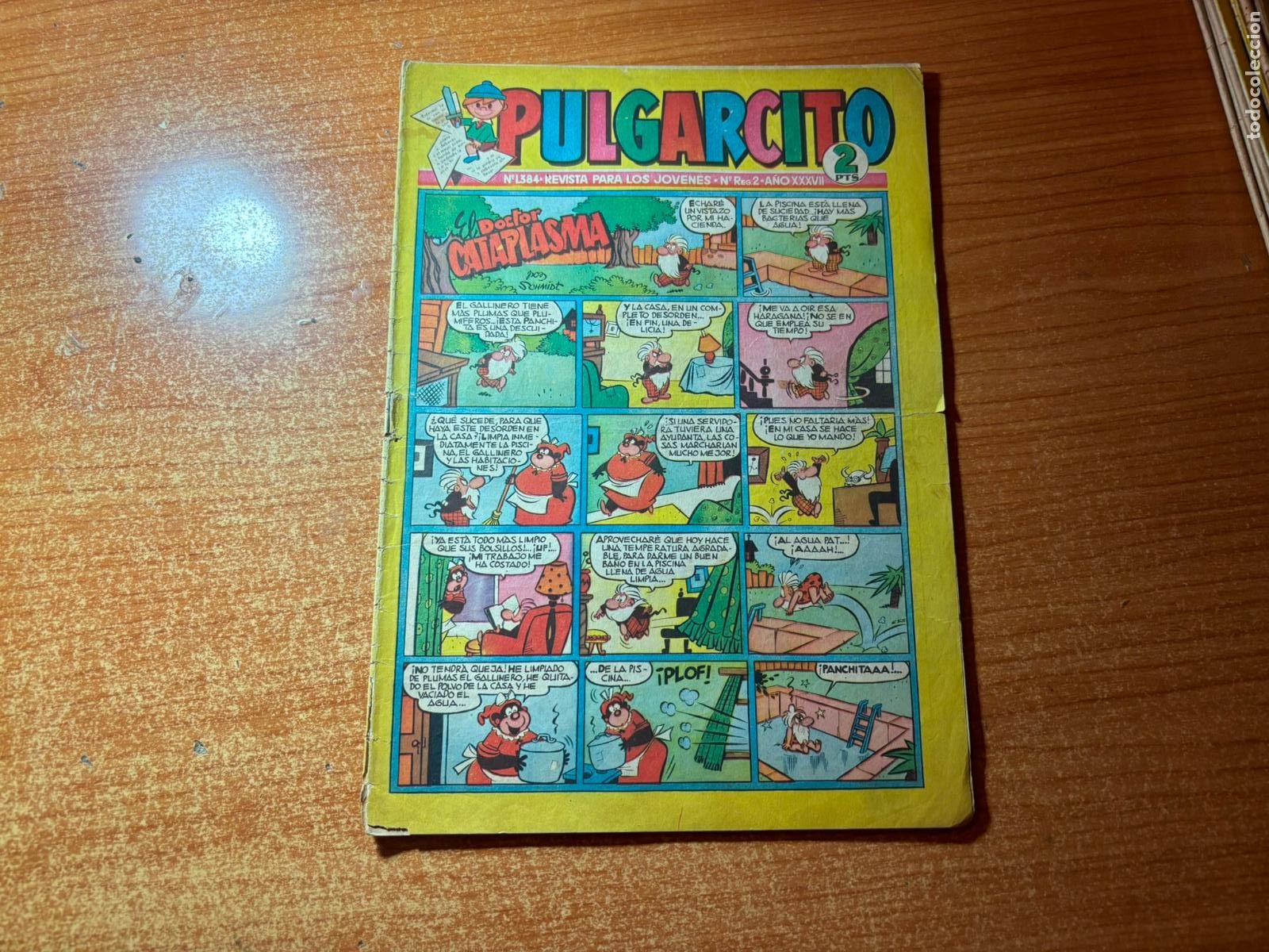 Tebeos: PULGARCITO N&ordm; 1384 EDITORIAL BRUGUERA