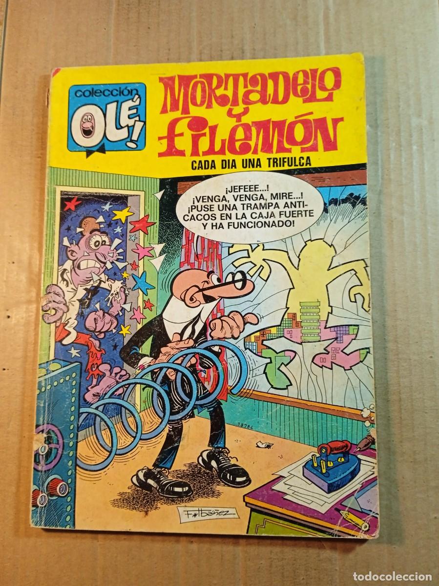 Tebeos: TEBEO DE OLE MORTADELO Y FILEMON EN CADA DIA UNA TRIFULCA DEL A&Ntilde;O 1980 N&ordm; 87