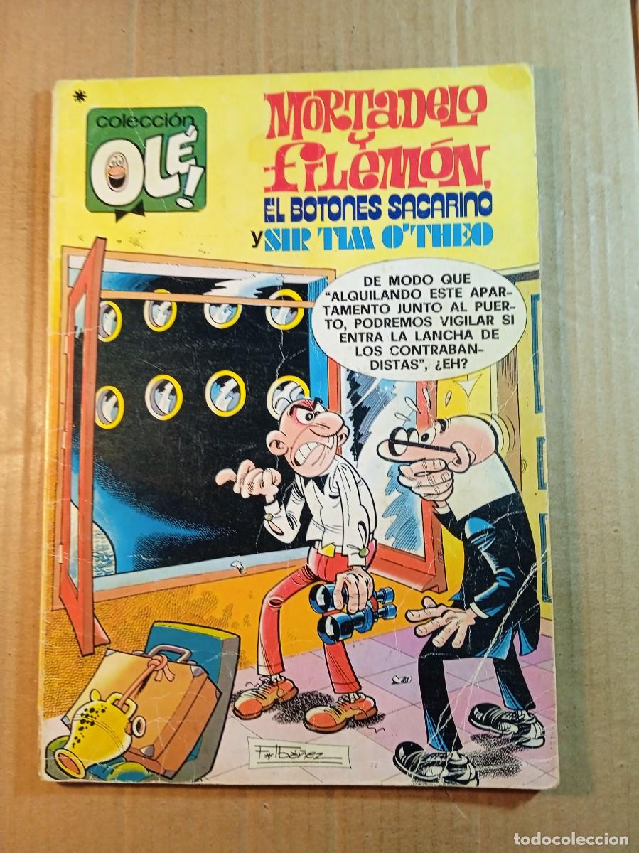 Tebeos: TEBEO DE OLE MORTADELO Y FILEMON EL BOTONES SACARINO Y SIR TIM O'THEO DEL A&Ntilde;O 1978 N&ordm; 167