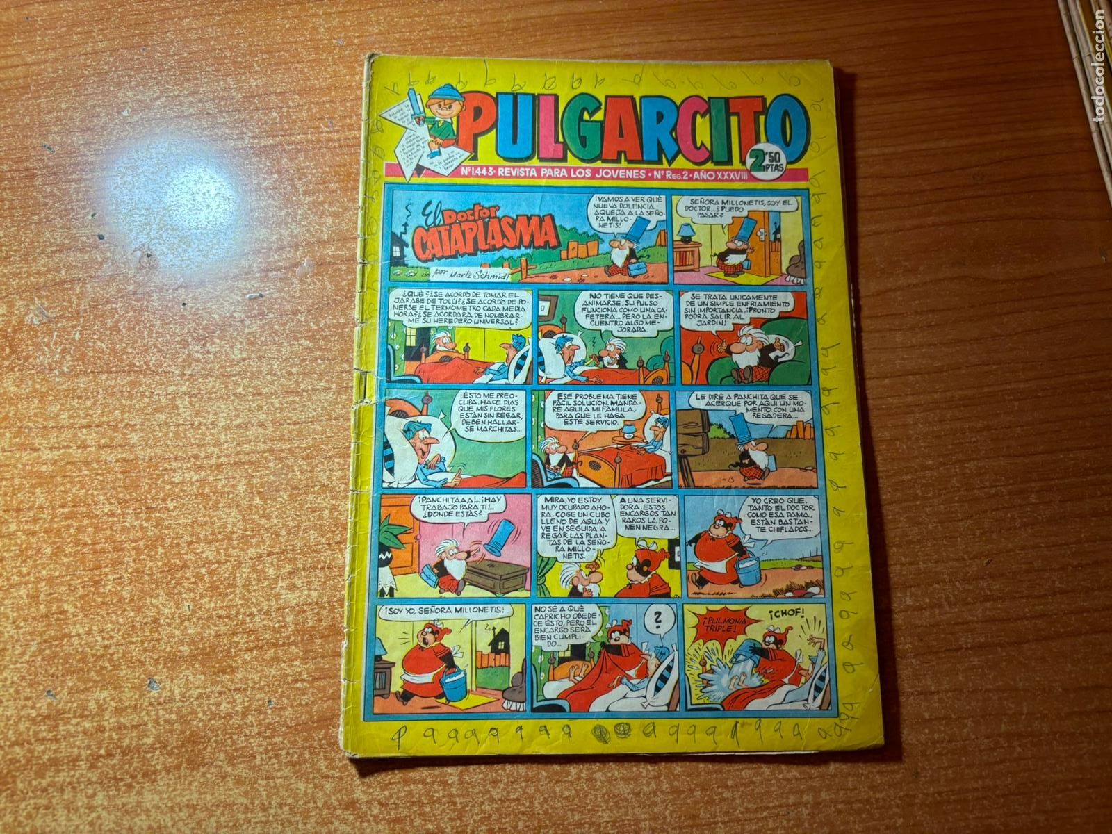 Tebeos: PULGARCITO N&ordm; 1443 EDITORIAL BRUGUERA