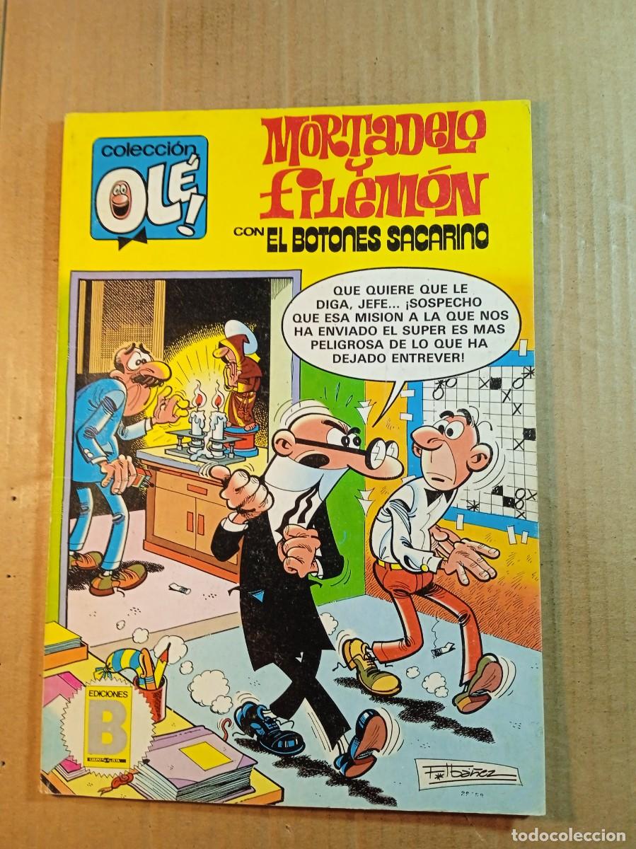 Tebeos: TEBEO DE OLE MORTADELO Y FILEMON CON EL BOTONES SACARINO DEL A&Ntilde;O 1987 N&ordm; 226 - M. 23