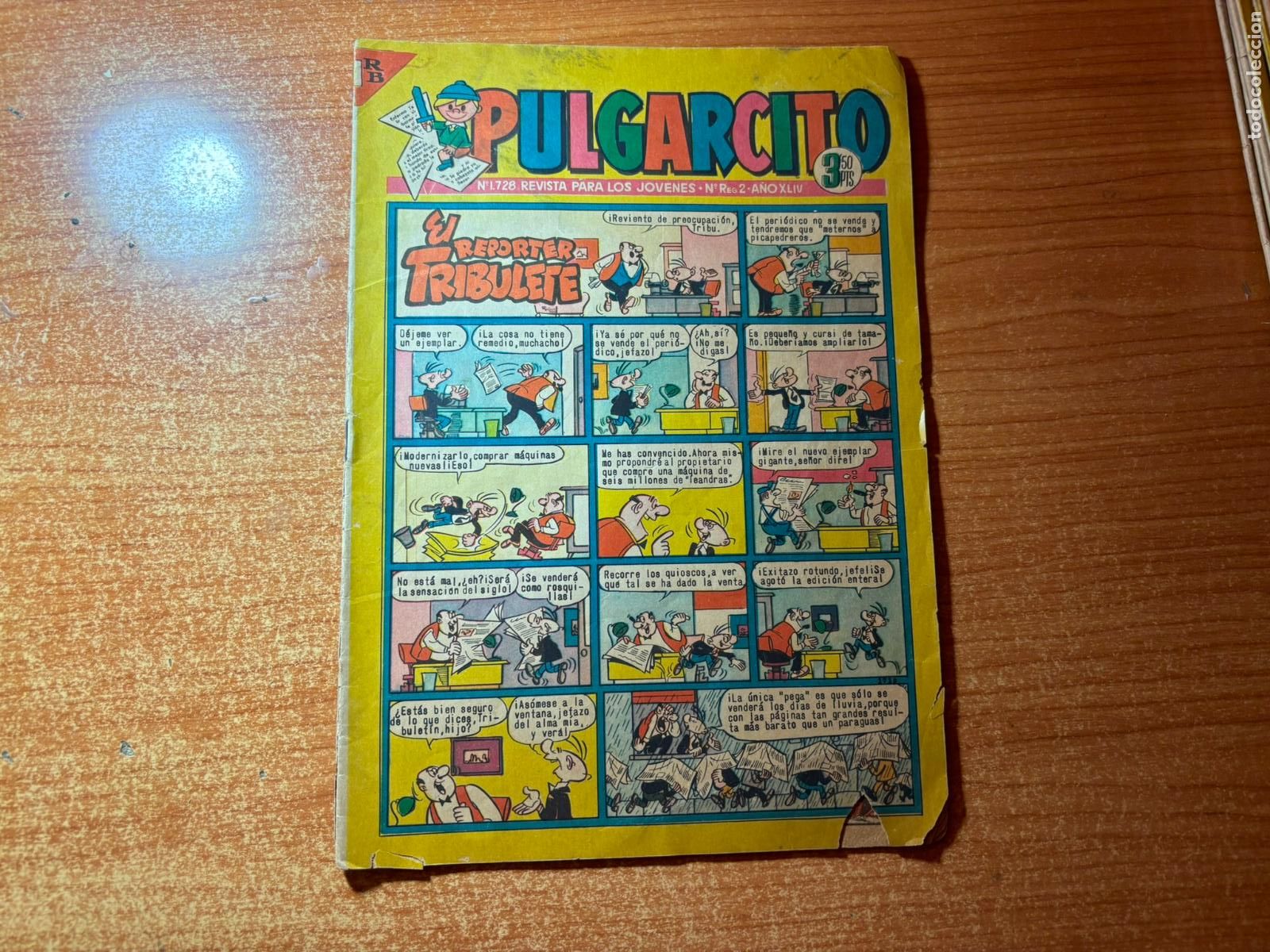 Tebeos: PULGARCITO N&ordm; 1728 EDITORIAL BRUGUERA