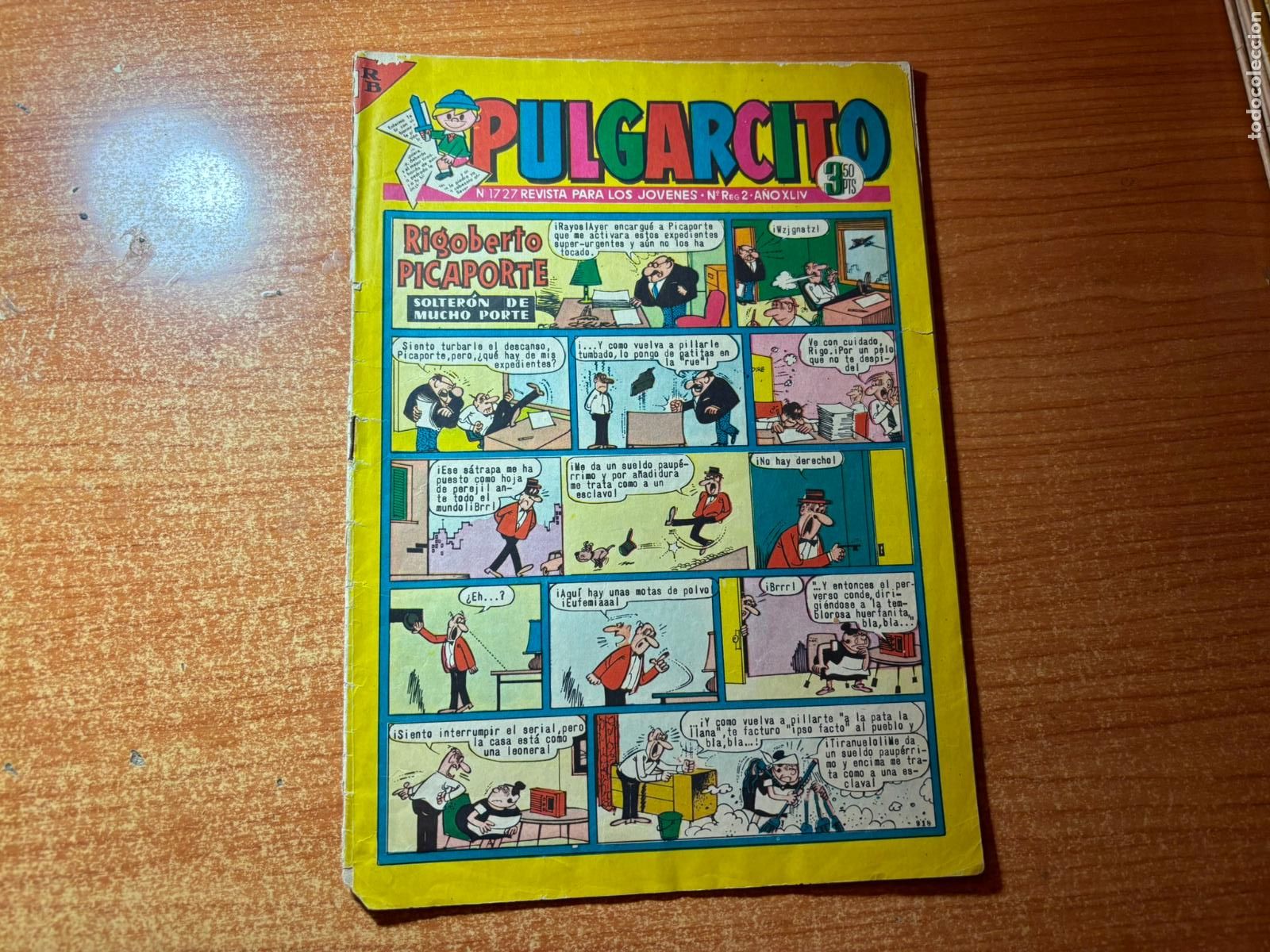Tebeos: PULGARCITO N&ordm; 1727 EDITORIAL BRUGUERA