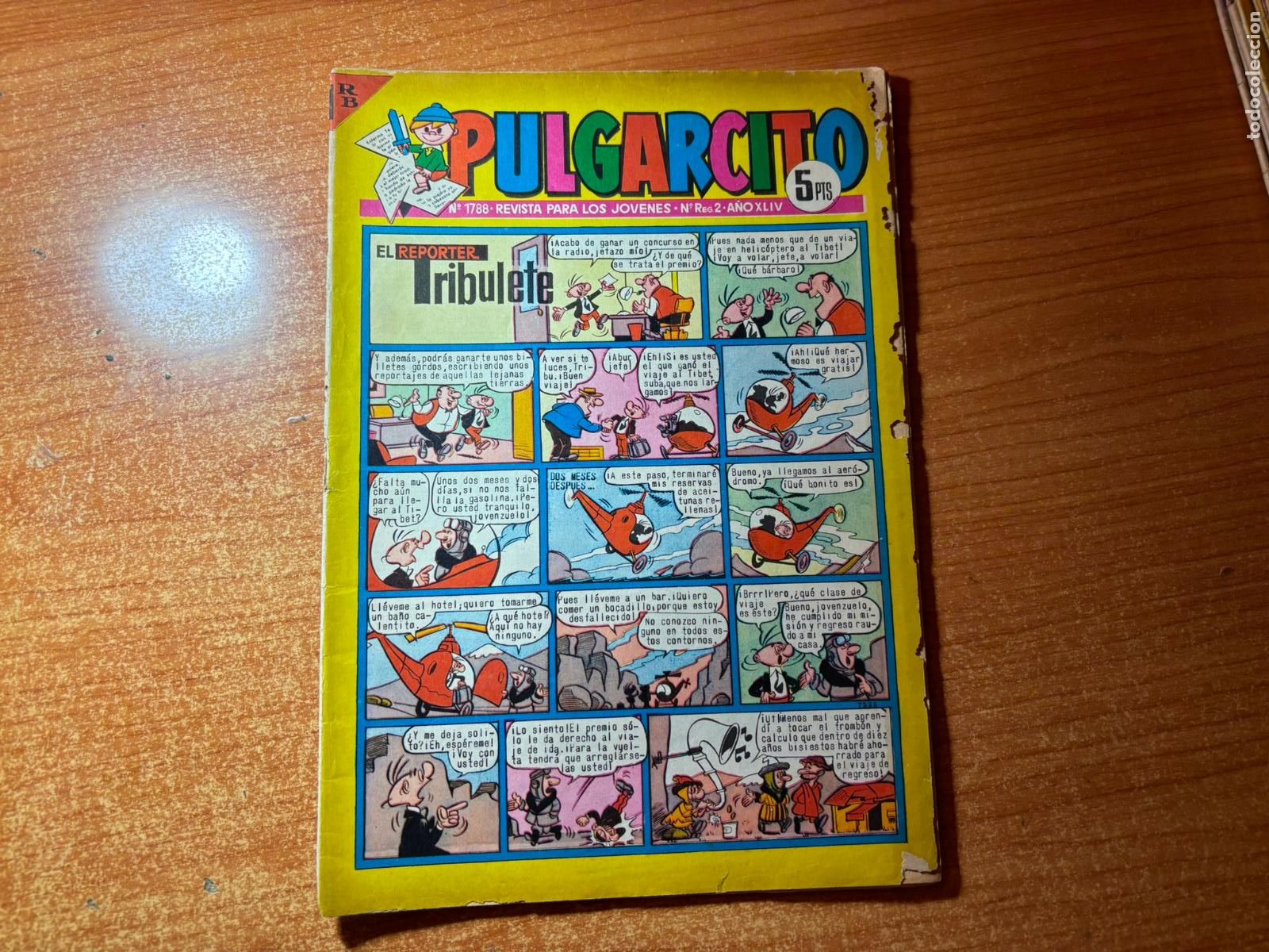 Tebeos: PULGARCITO N&ordm; 1788 EDITORIAL BRUGUERA