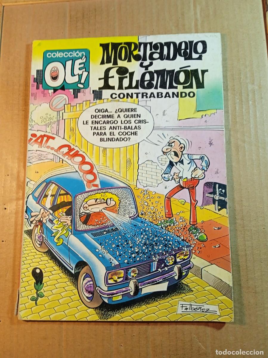Tebeos: TEBEO DE OLE MORTADELO Y FILEMON EN CONTRABANDO DEL A&Ntilde;O 1992 N&ordm; 160 - M. 266