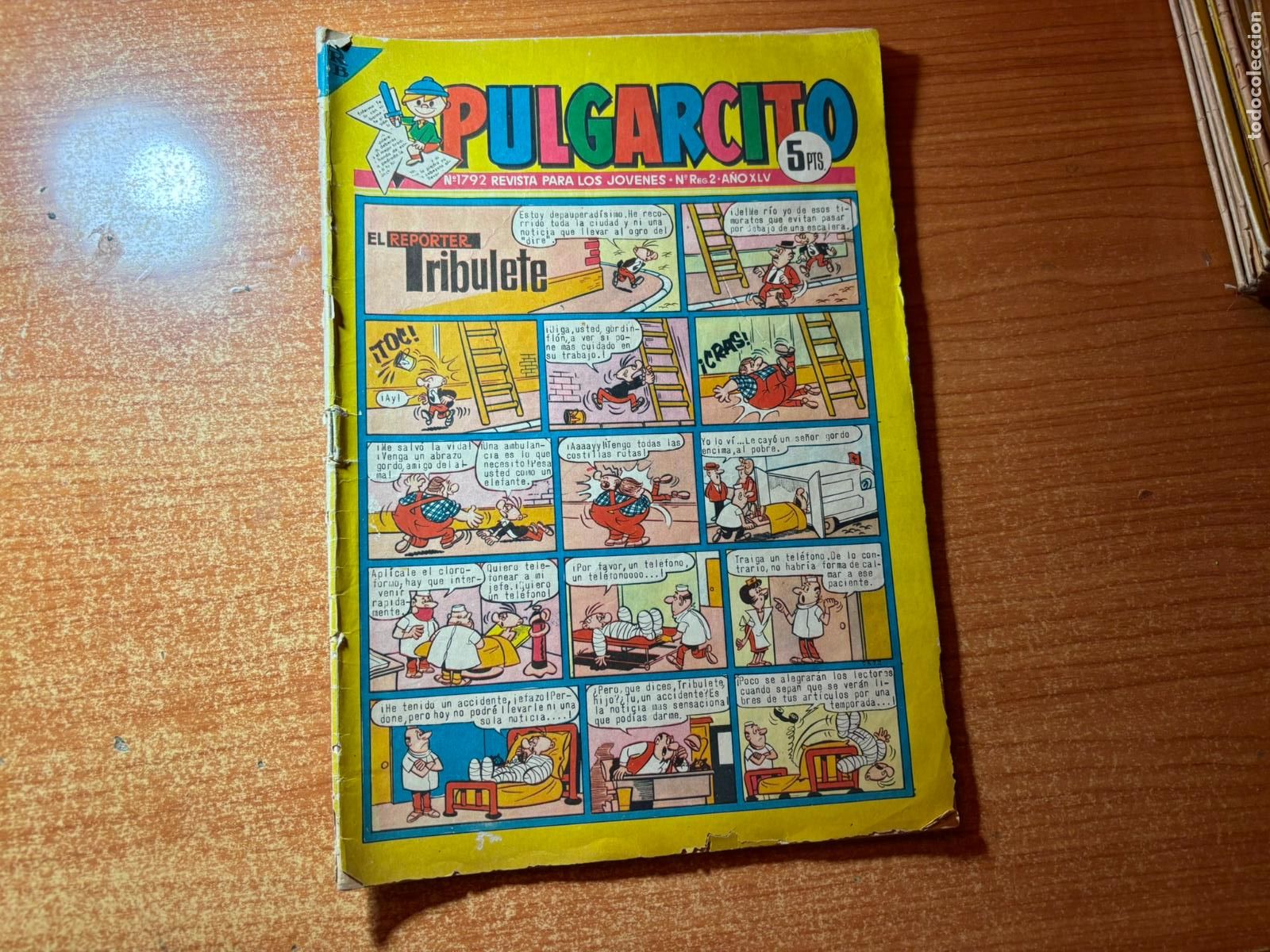 Tebeos: PULGARCITO N&ordm; 1792 EDITORIAL BRUGUERA