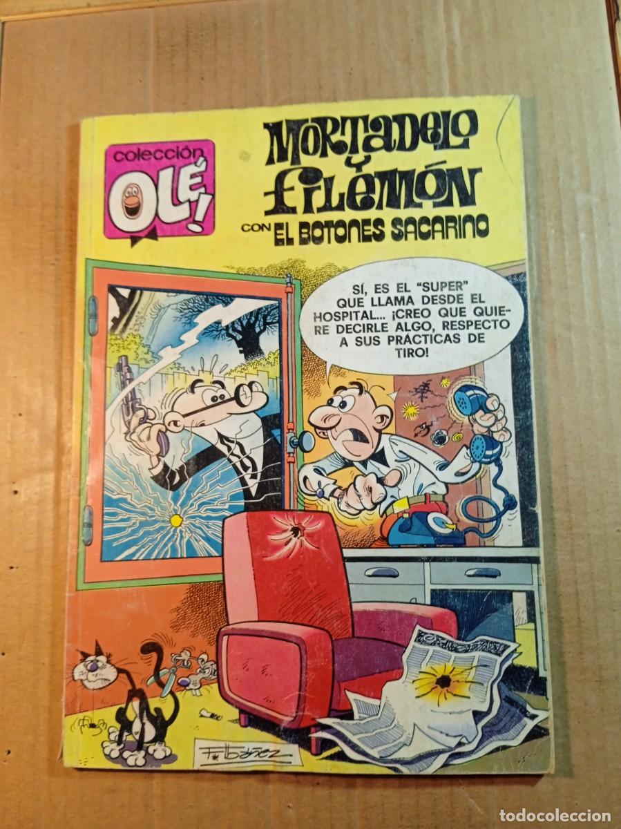 Tebeos: TEBEO DE OLE MORTADELO Y FILEMON CON EL BOTONES SACARINO DEL A&Ntilde;O 1992 N&ordm; 194 - M. 260