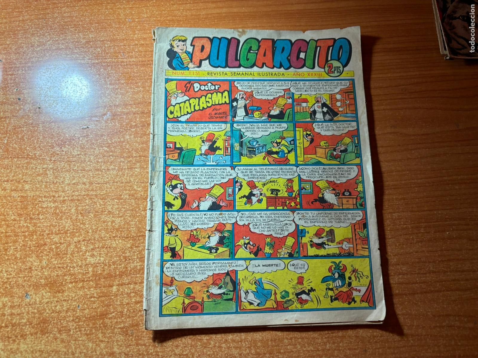 Tebeos: PULGARCITO N&ordm; 1151 EDITORIAL BRUGUERA