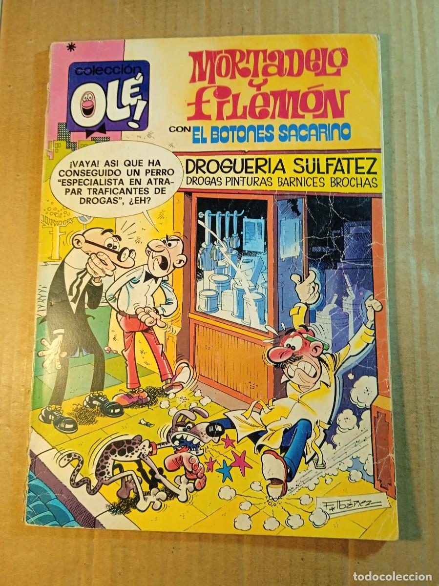 Tebeos: TEBEO DE OLE MORTADELO Y FILEMON CON EL BOTONES SACARINO DEL A&Ntilde;O 1978 N&ordm; 164