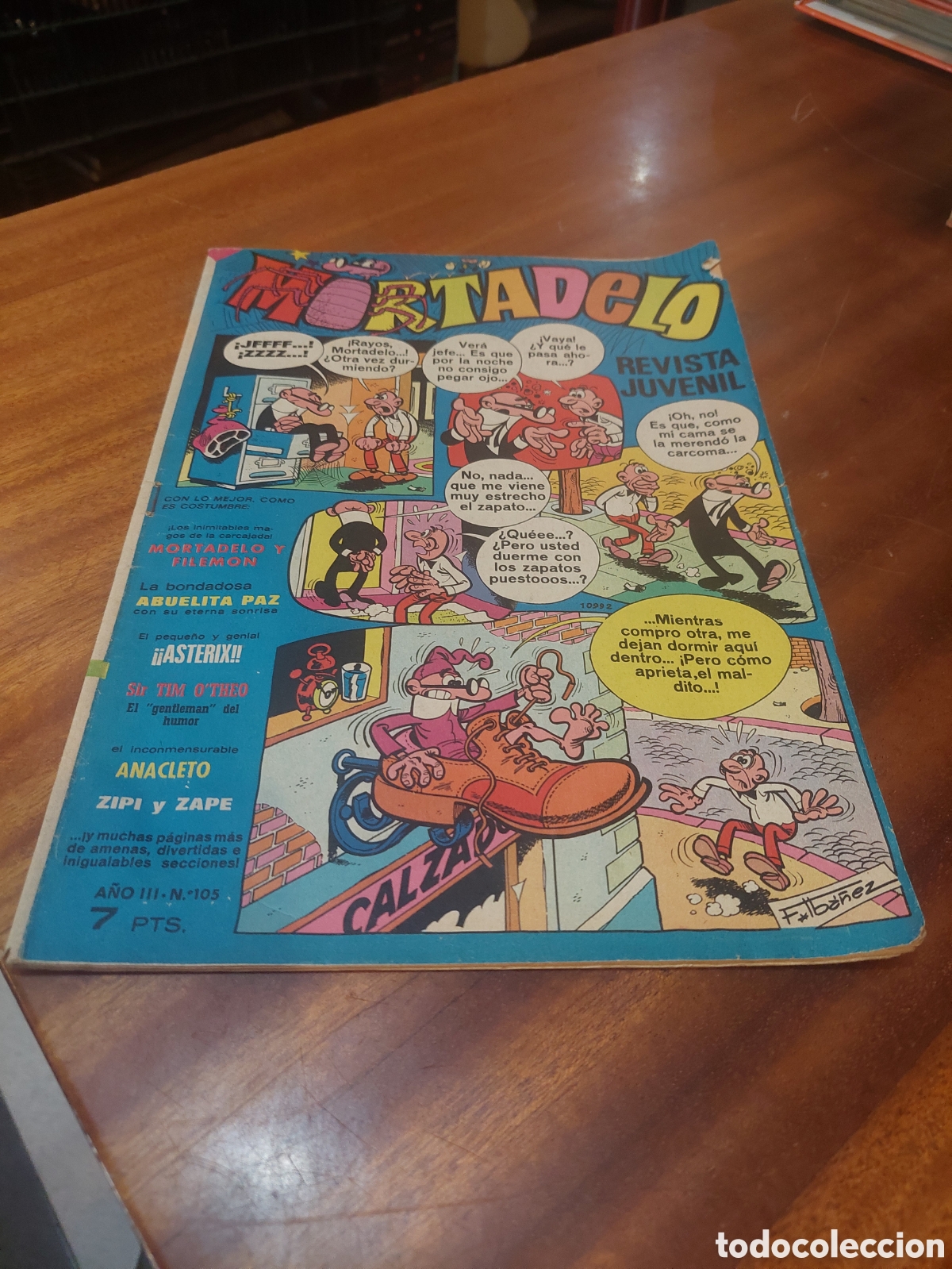 Tebeos: MORTADELO N105 A&Ntilde;O1972 - Foto 1