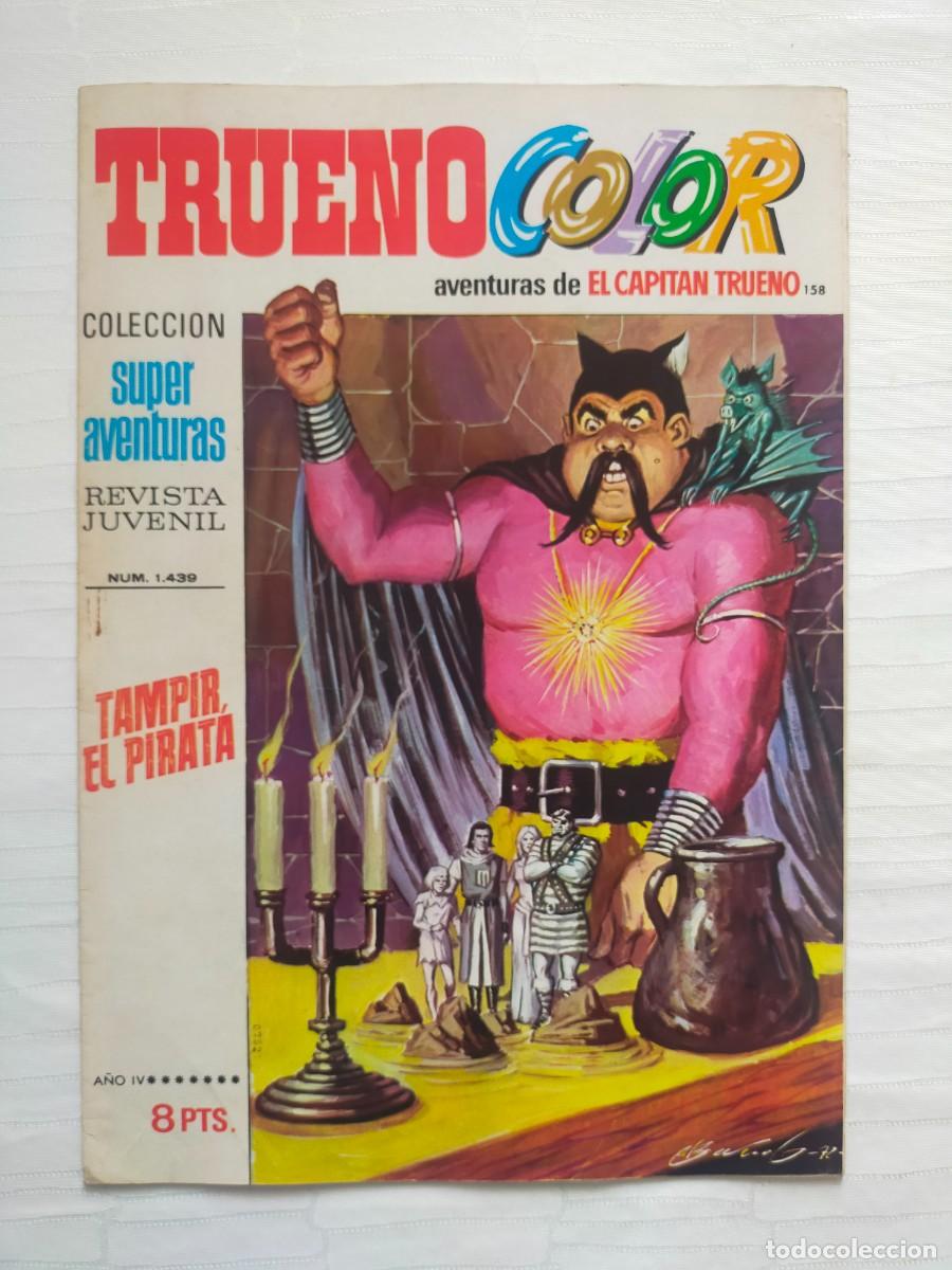 Tebeos: TRUENO Color N&ordm; 158: TAMPIR EL PIRATA (1&ordf; &Eacute;poca). Ed Bruguera 1972 - El Capit&aacute;n Trueno.
