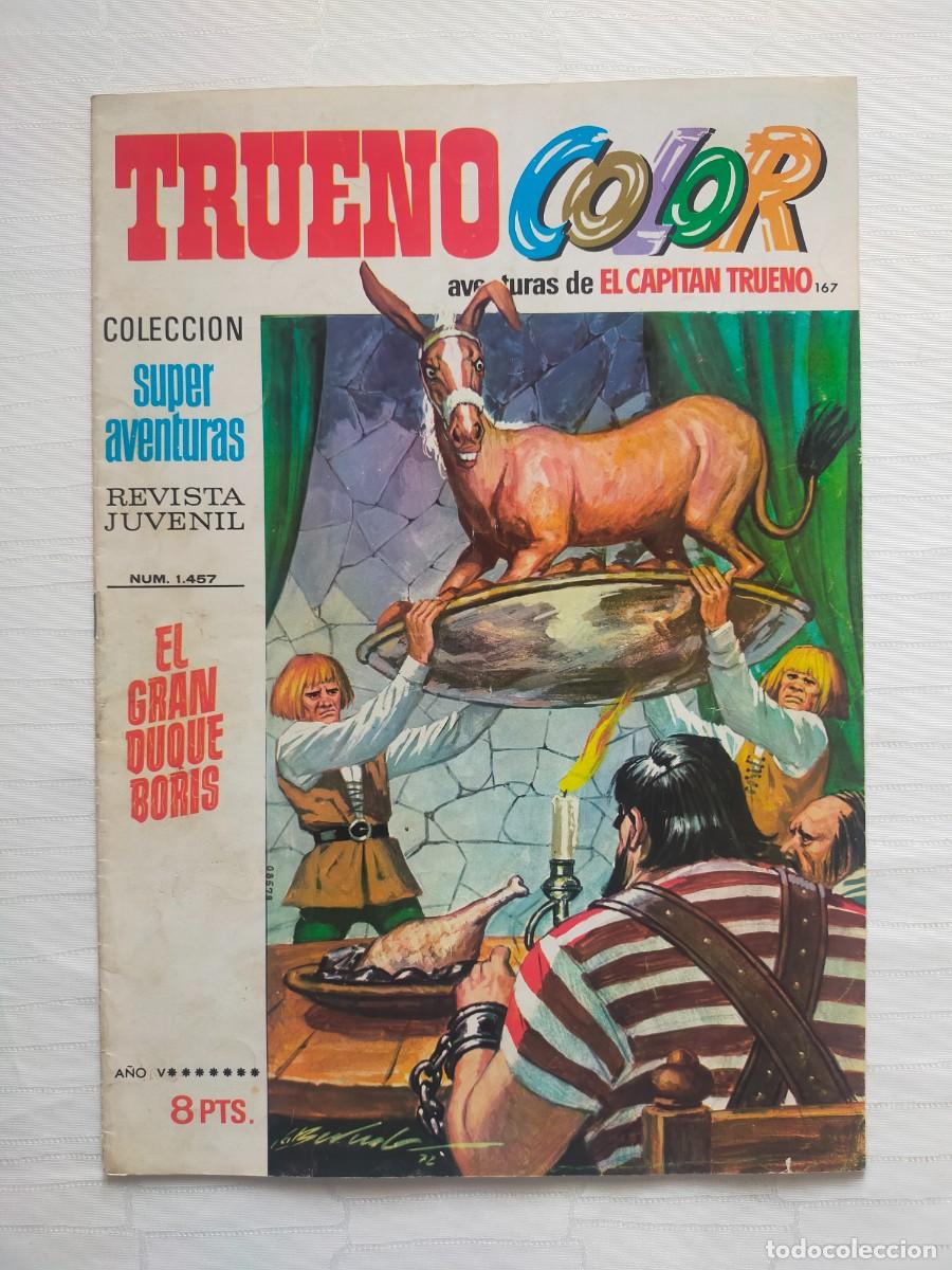 Tebeos: TRUENO Color N&ordm; 167: EL GRAN DUQUE BORIS (Primera, 1&ordf; &Eacute;poca). Ed Bruguera 1972 - El Capit&aacute;n Trueno.