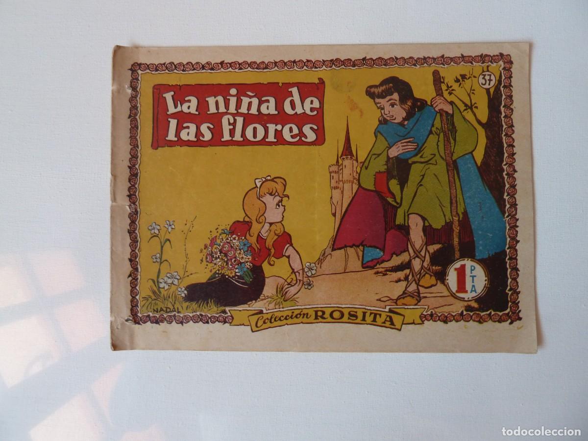 Tebeos: COLECCION ROSITA N&ordm; 37 LA NI&Ntilde;A DE LAS FLORES, BRUGUERA