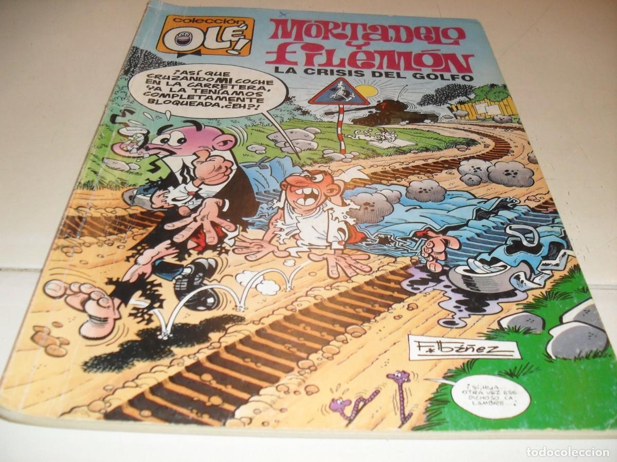 Tebeos: OLE N&ordm; 394 MORTADELO,CON HISTORIETA HOMENAJE AL CAPITAN TRUENO.1&ordf; EDICION.EDICIONES B,1987